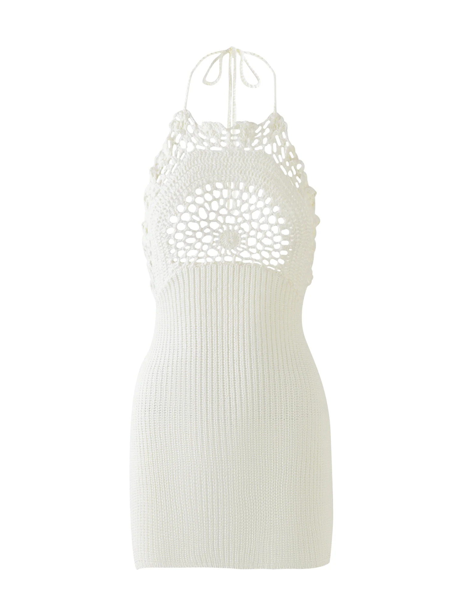 MACELINE DRESS - WHITE