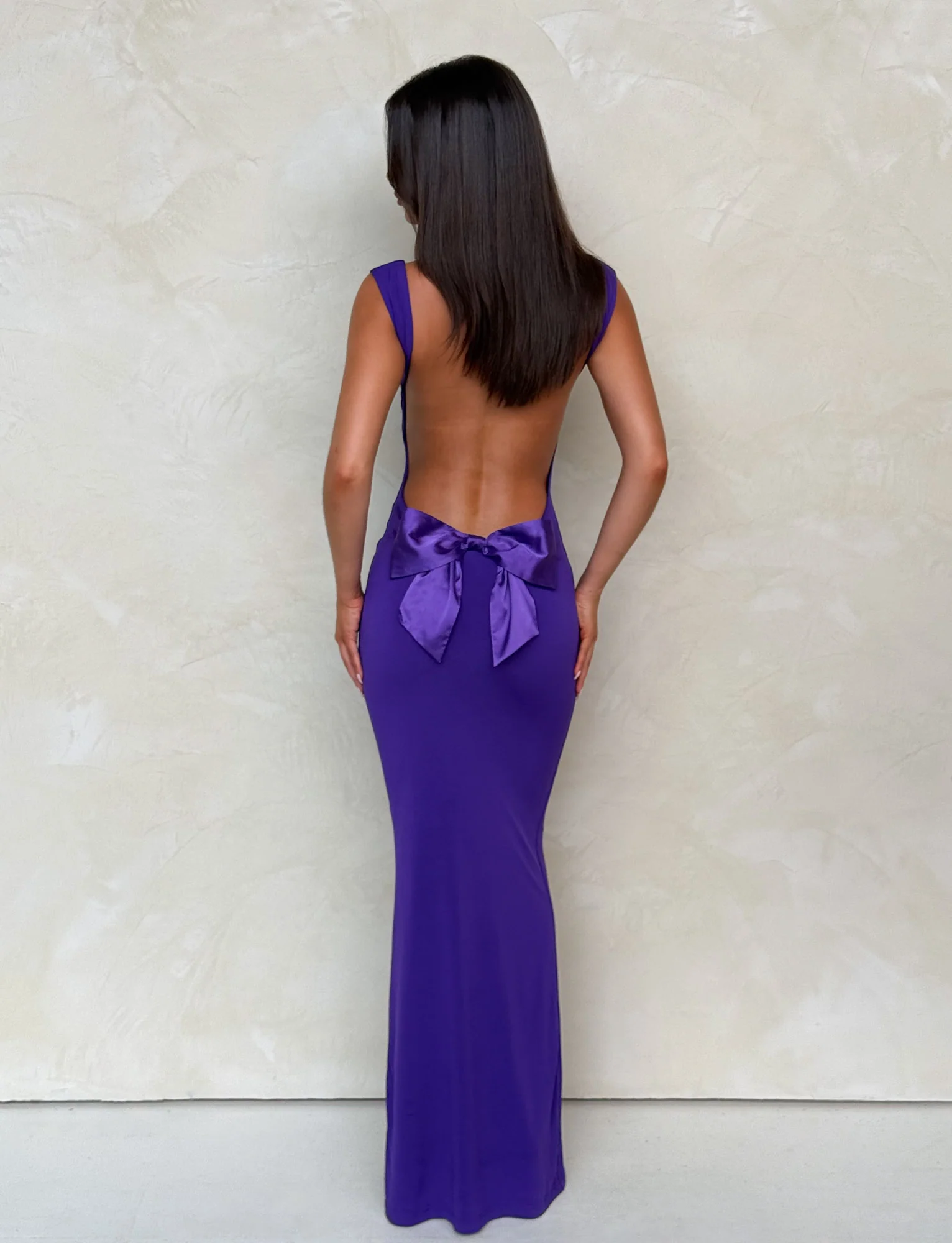 ZITA MAXI DRESS - PURPLE
