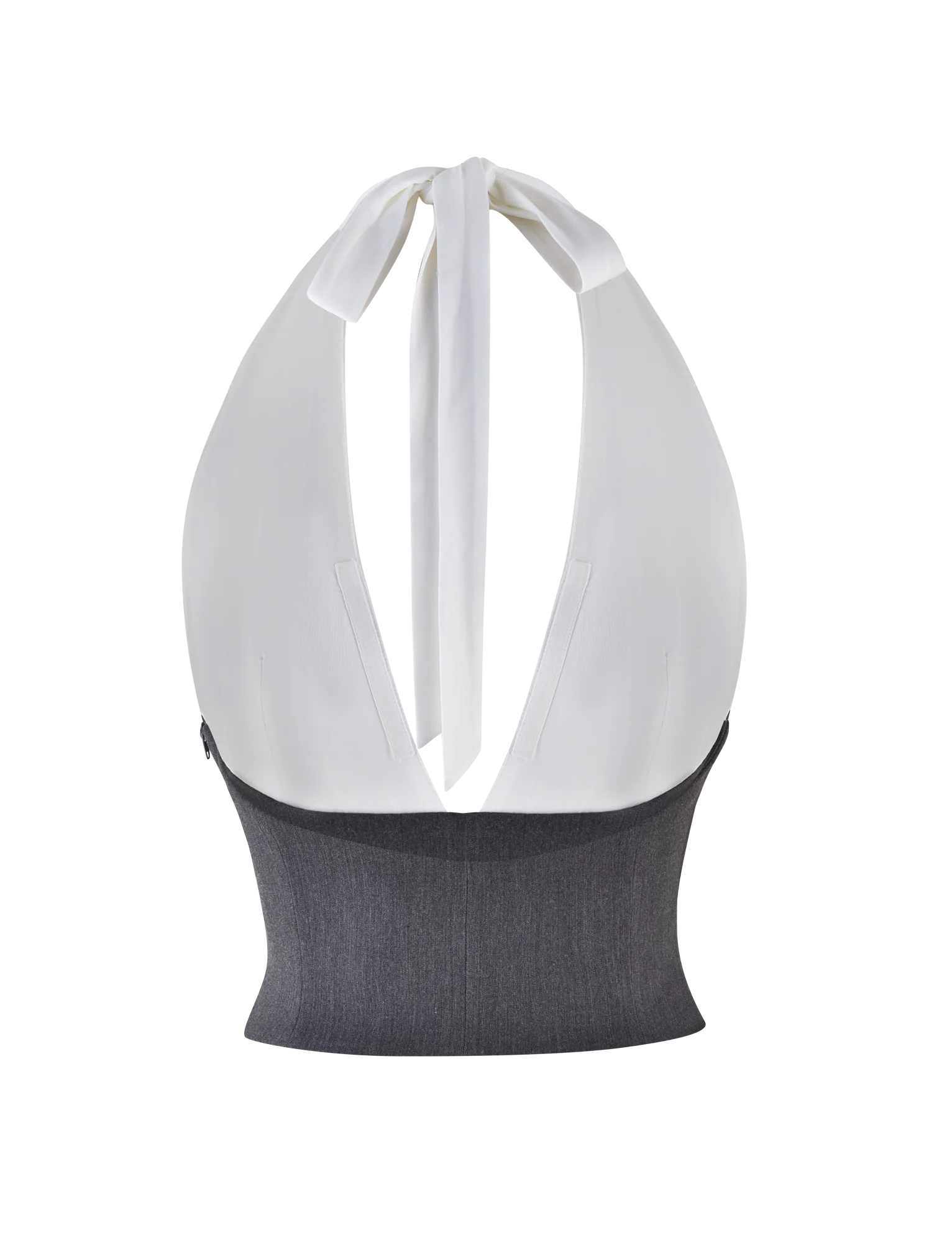 LOTUS TOP - CREAM : GREY