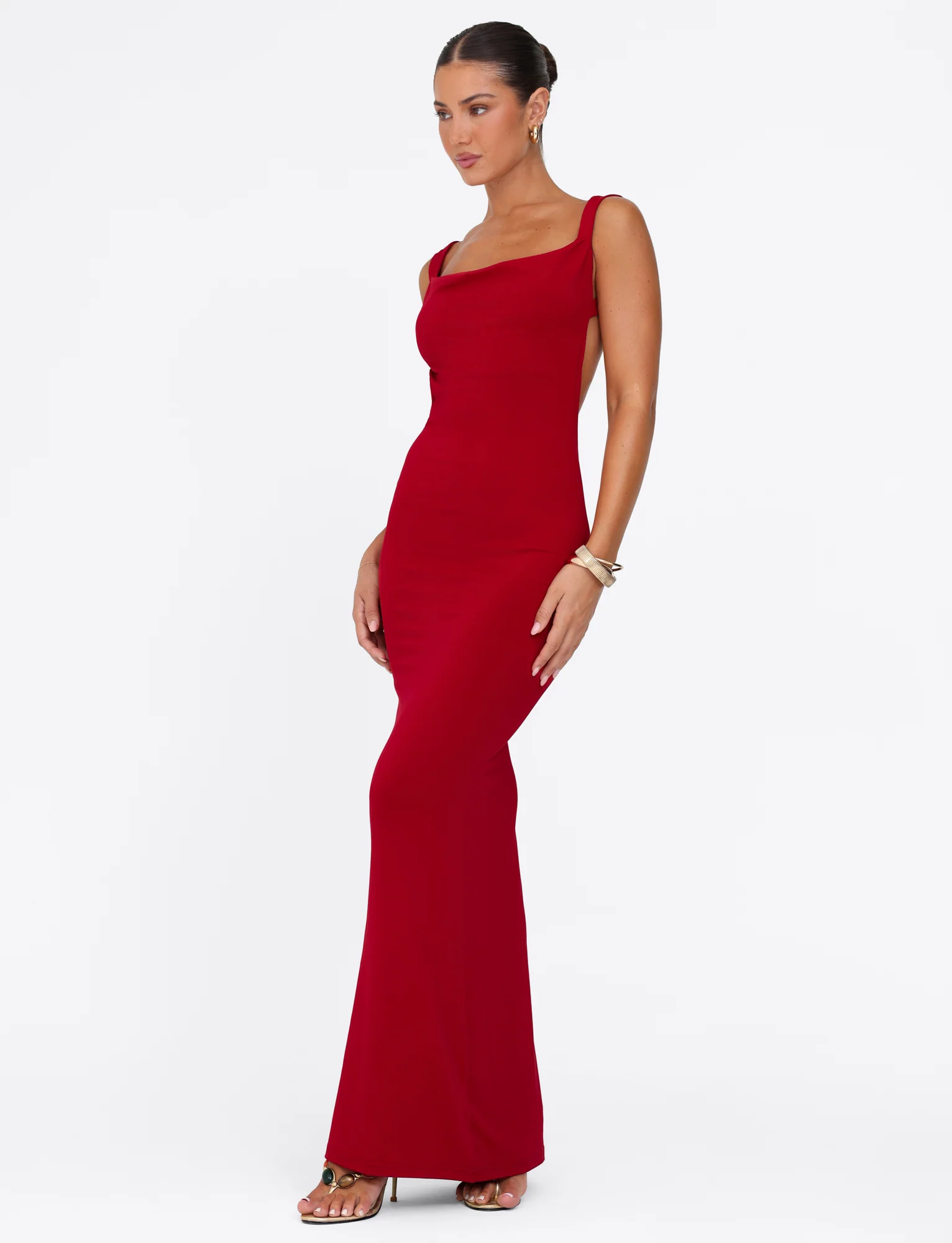 MORANA MAXI DRESS - RED