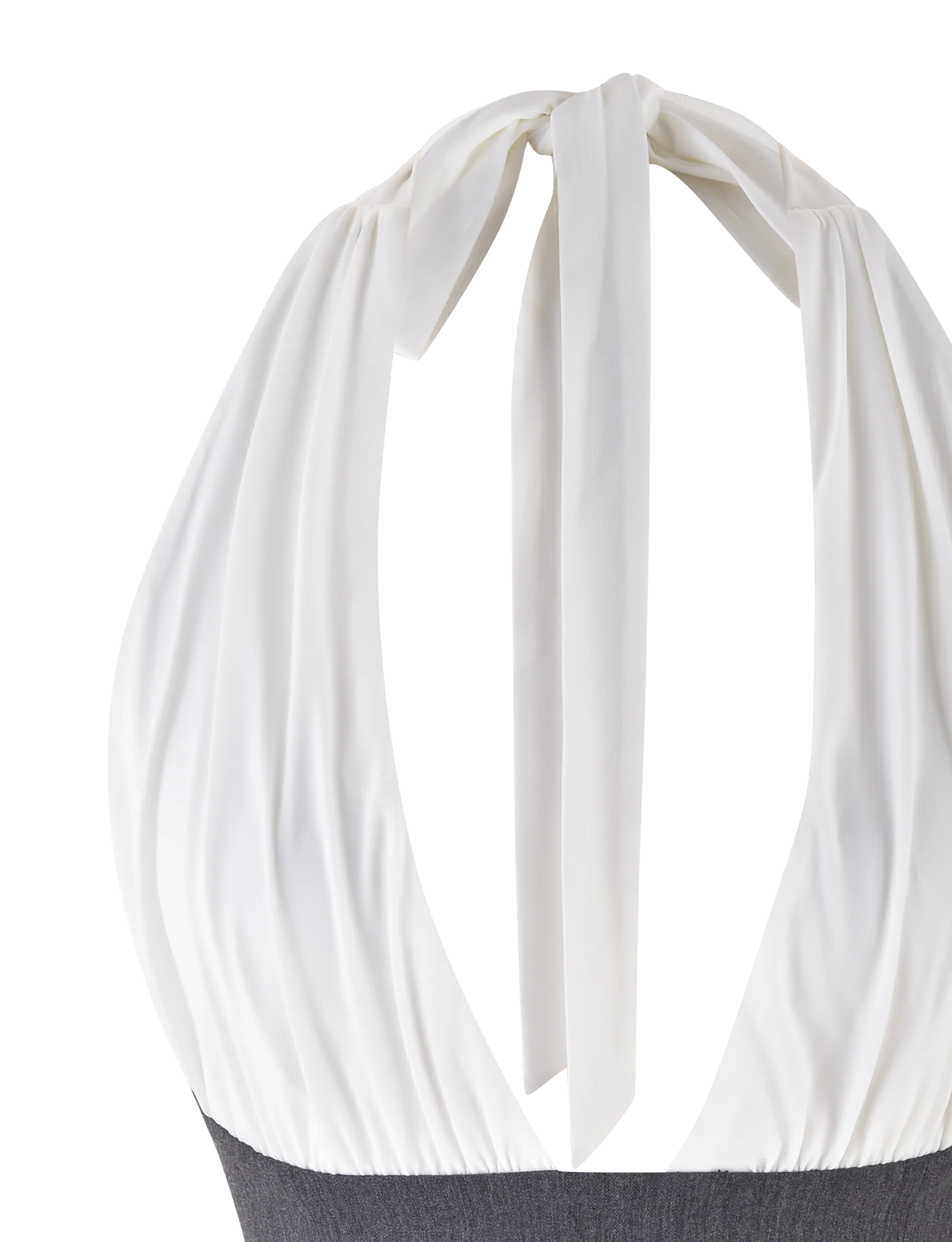 LOTUS TOP - CREAM : GREY