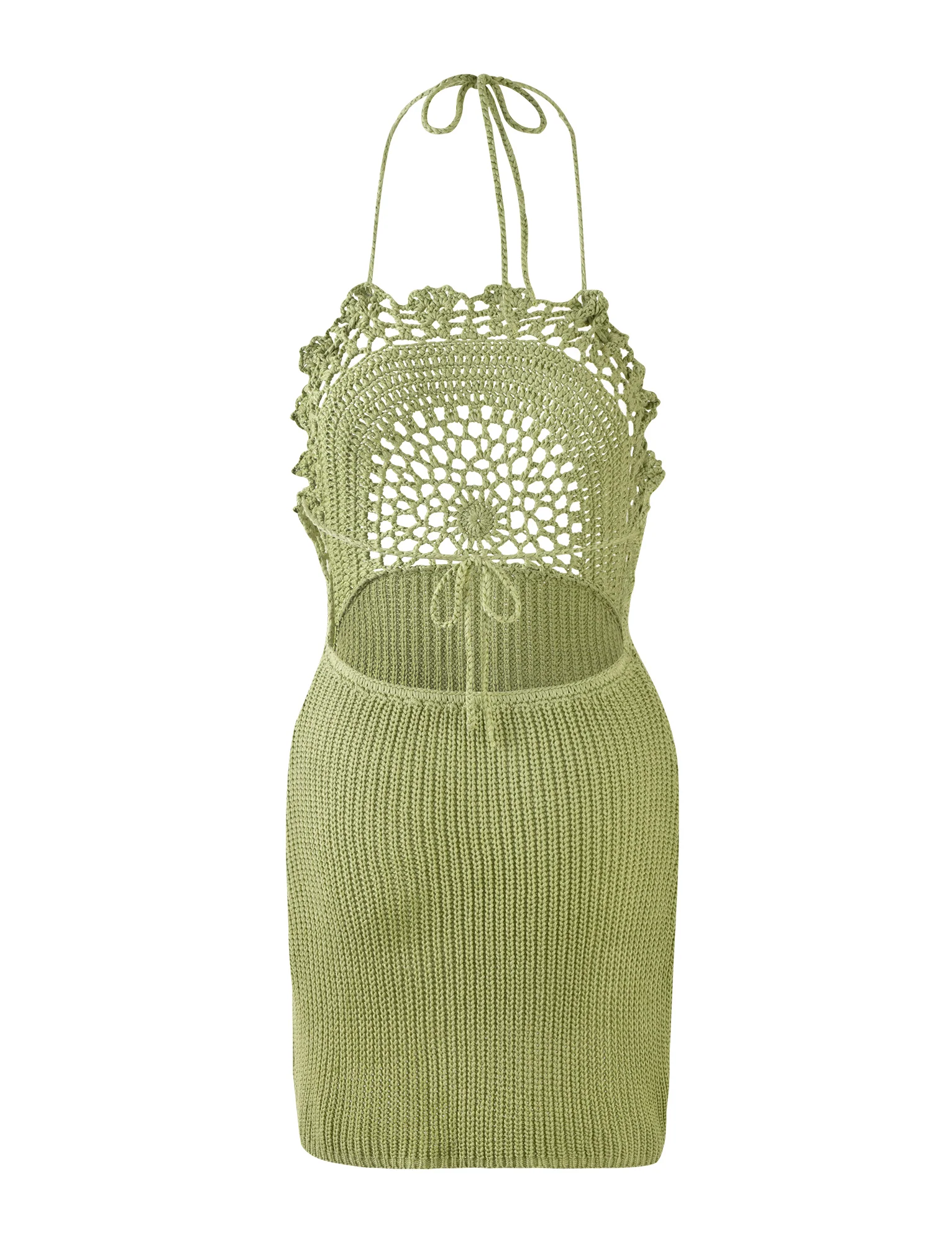 MACELINE DRESS - GREEN