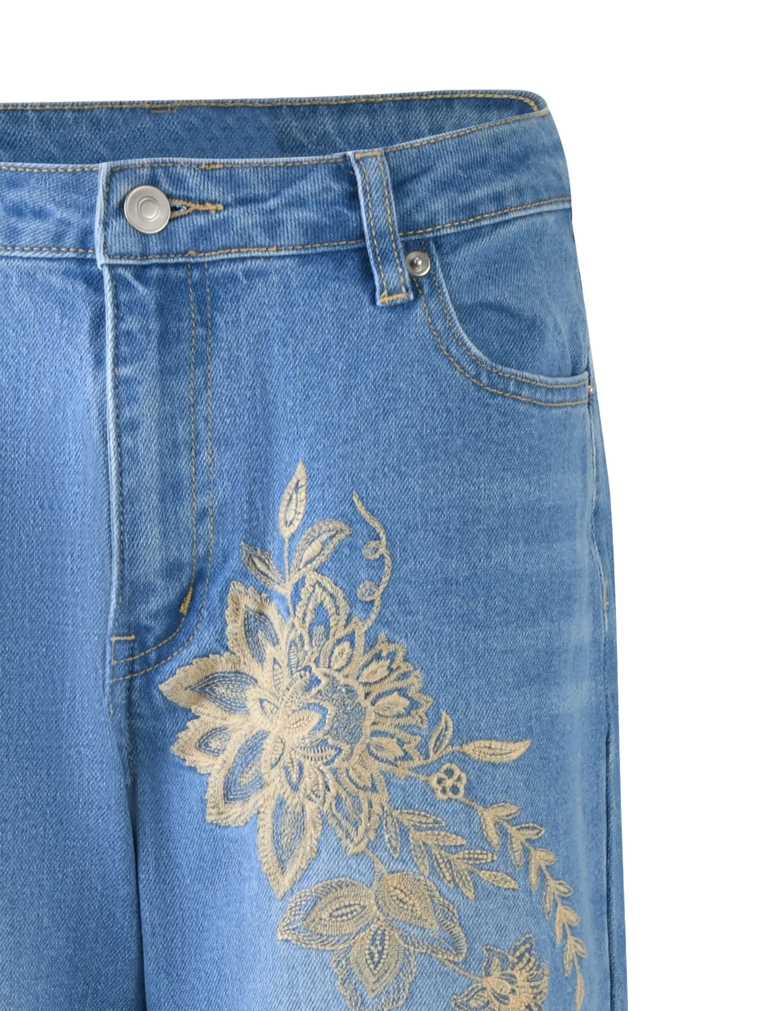VEGA JEAN - BLUE : DENIM : MID BLUE