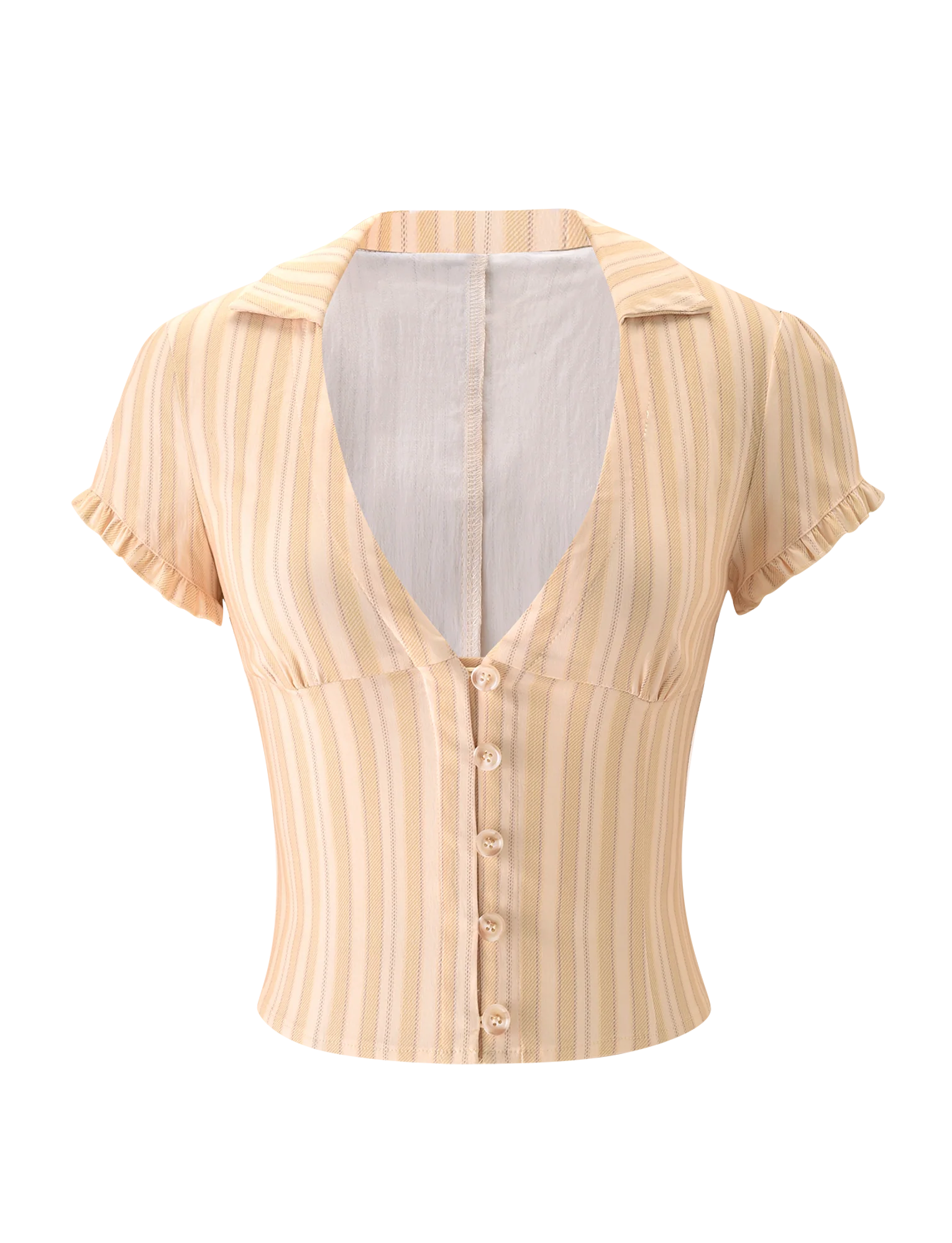 KITTIE SHIRT - YELLOW STRIPE