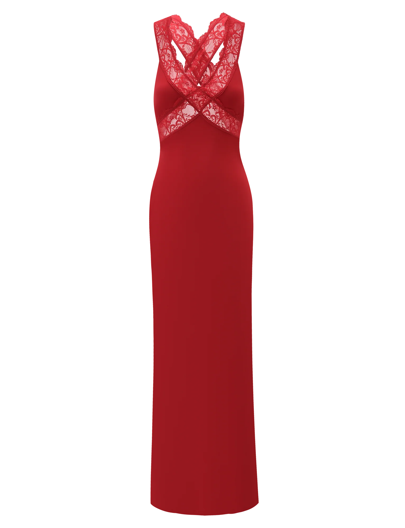 SERAPHINE MAXI DRESS - RED