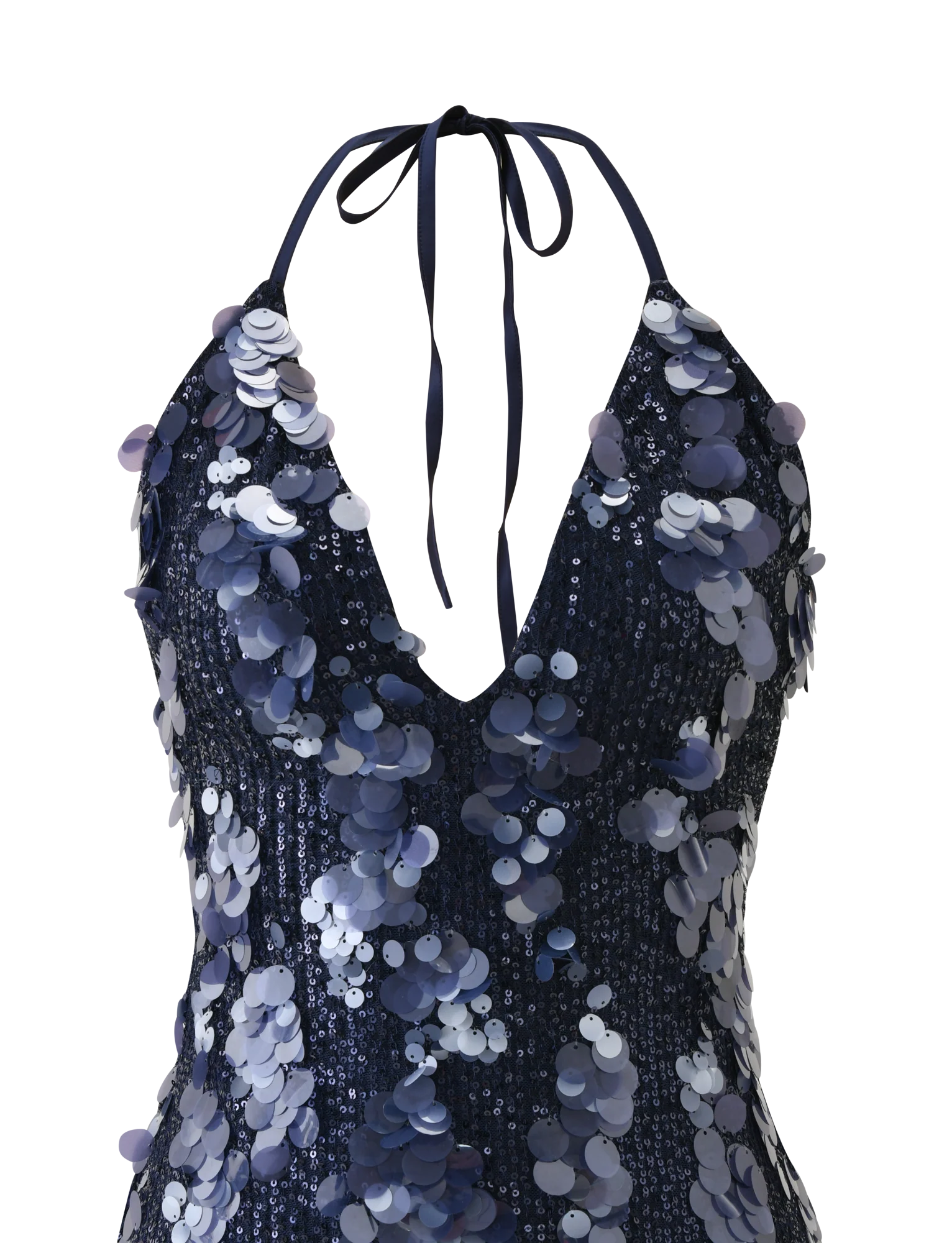 ZANA MINI DRESS - NAVY SEQUIN