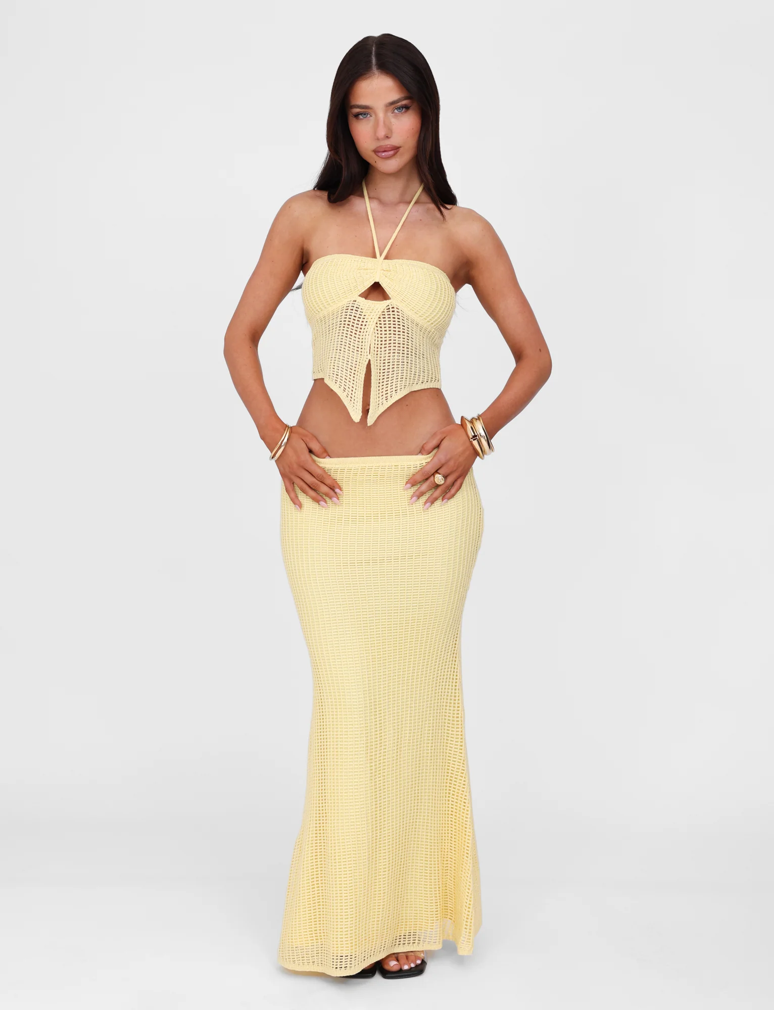 SHAH TOP - YELLOW : LEMON