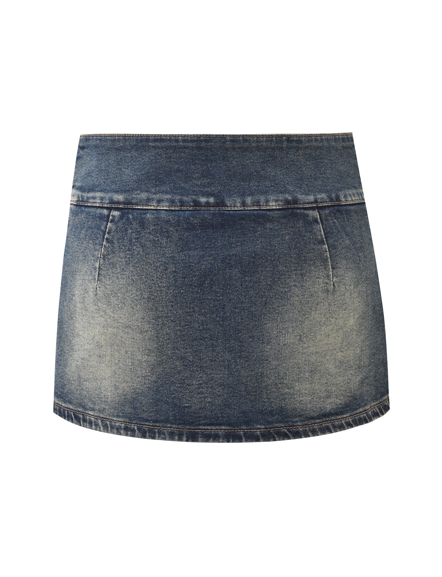 LUPITA SKORT - MID WASH