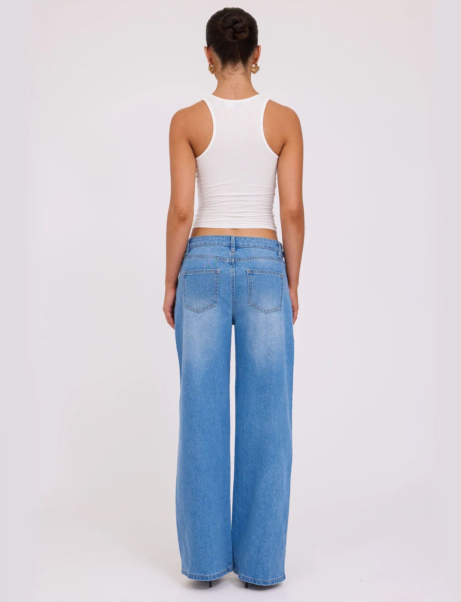 VEGA JEAN - BLUE : DENIM : MID BLUE