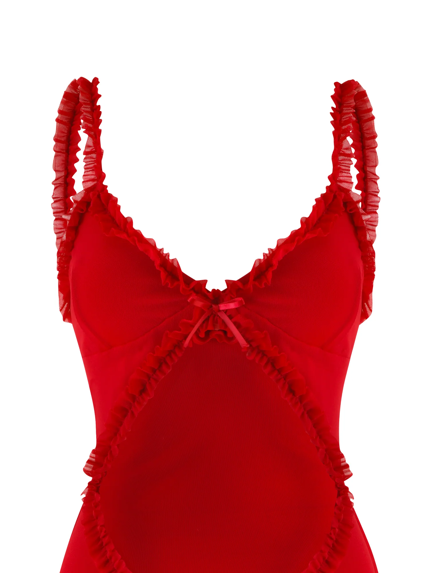 RAYLA MINI DRESS - RED