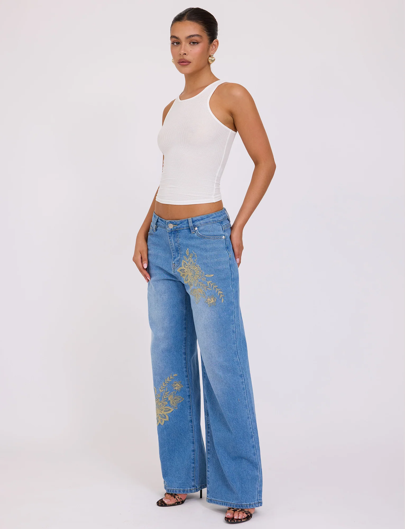 VEGA JEAN - BLUE : DENIM : MID BLUE