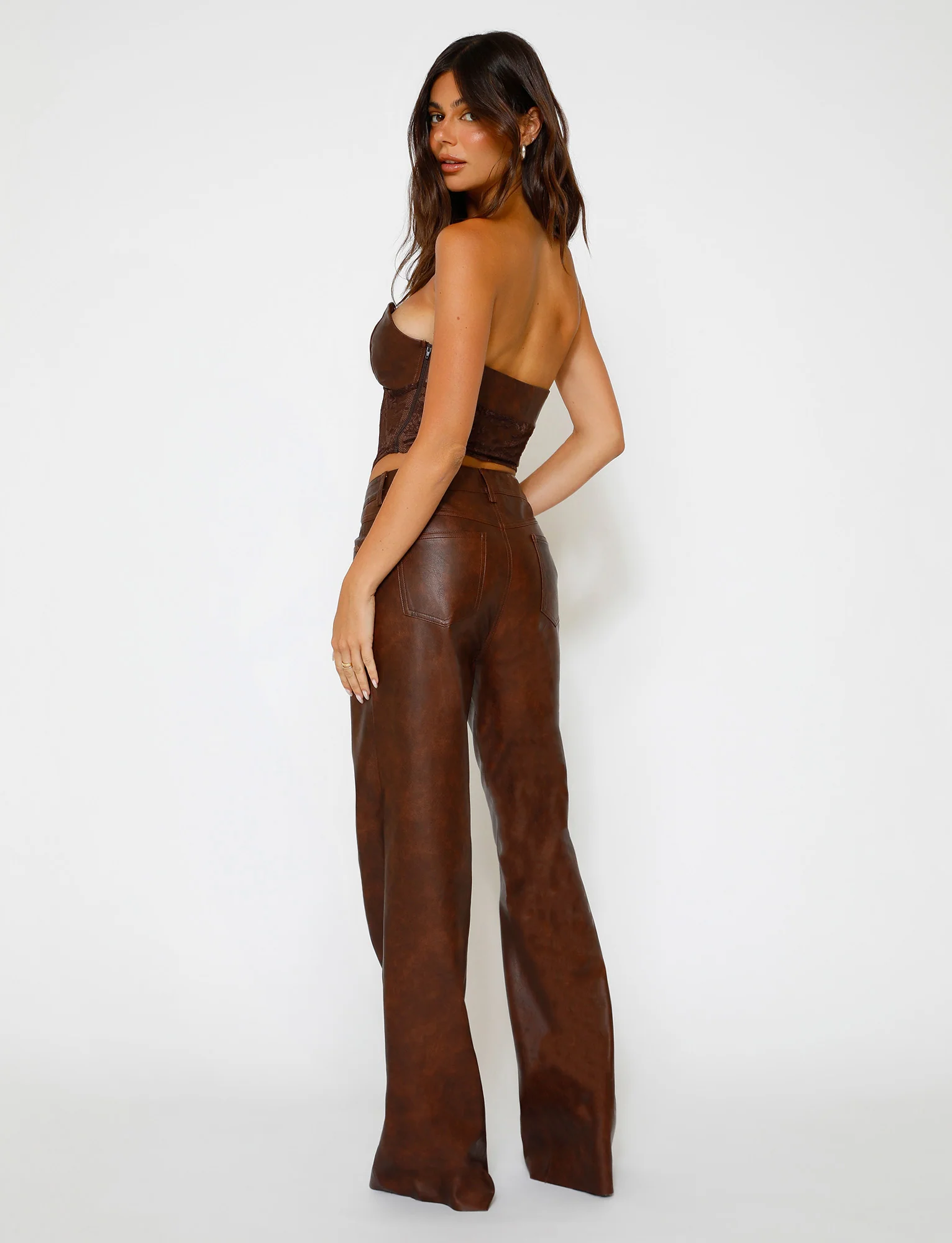 WILDER PANT - RED : BURGUNDY : RED BROWN