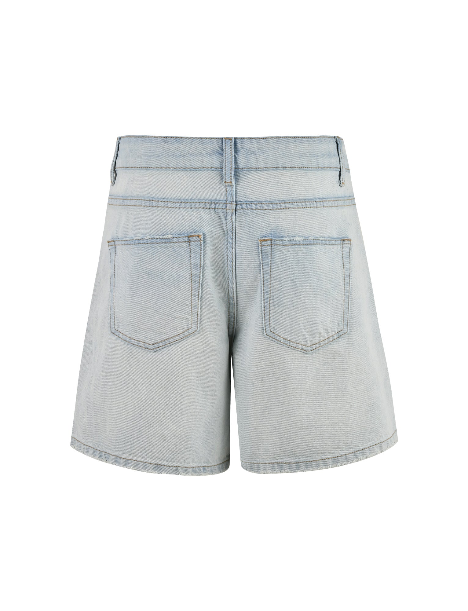 ZANDER SHORT - BLUE : LIGHT WASH