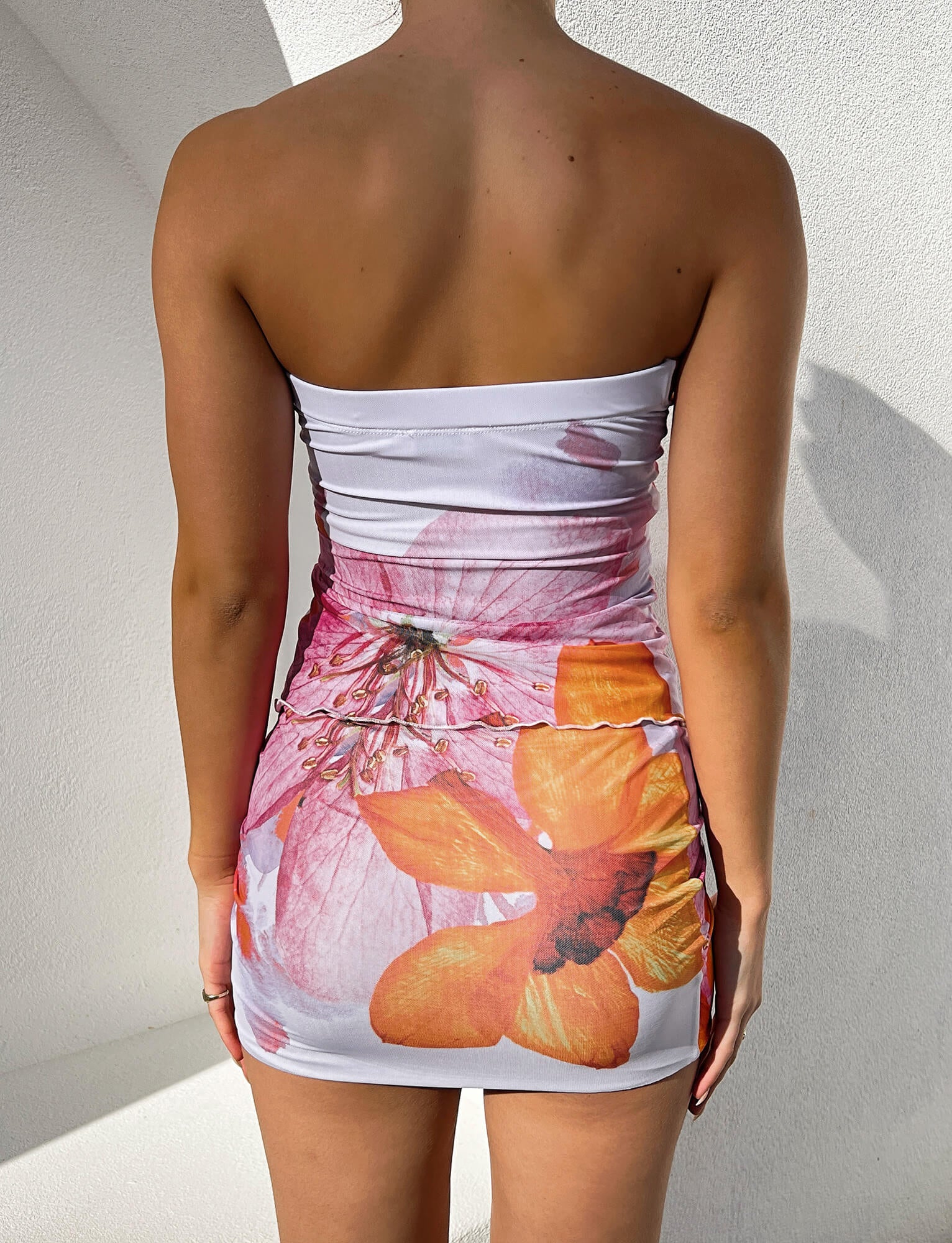 ZAHRA MINI SKIRT - MULTI : BY POPPY SUMMER