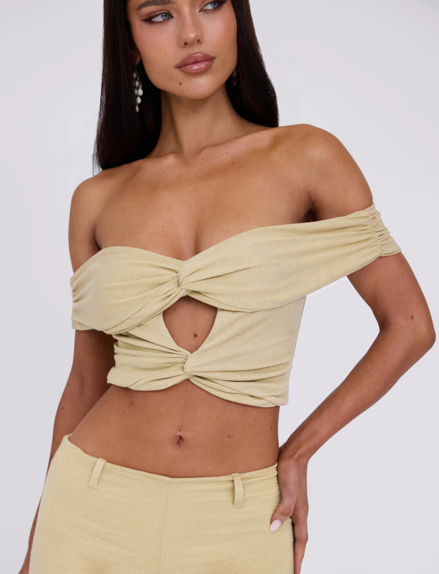 LYNSEY TOP - GOLD