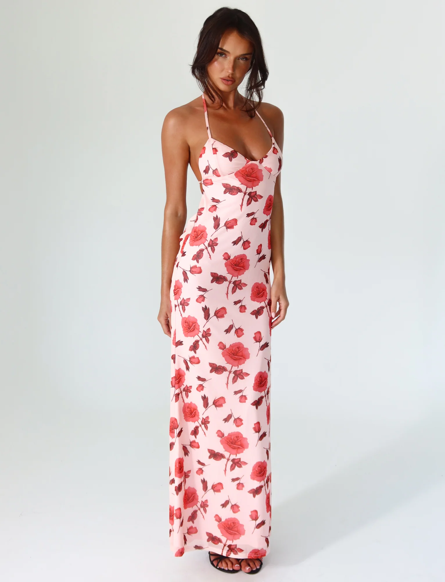 BRYSTOL DRESS - RED : FLORAL