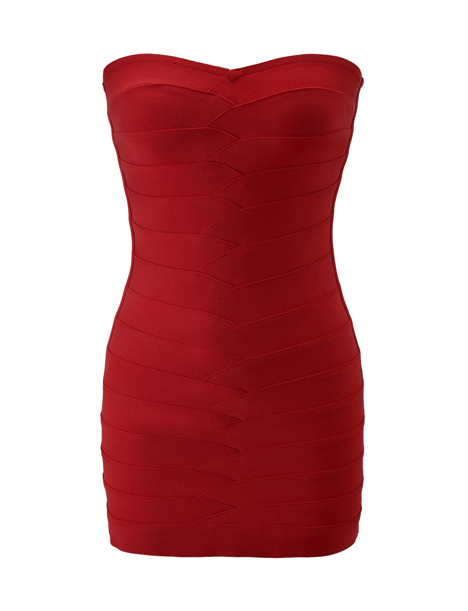 NIYA BANDAGE DRESS - RED
