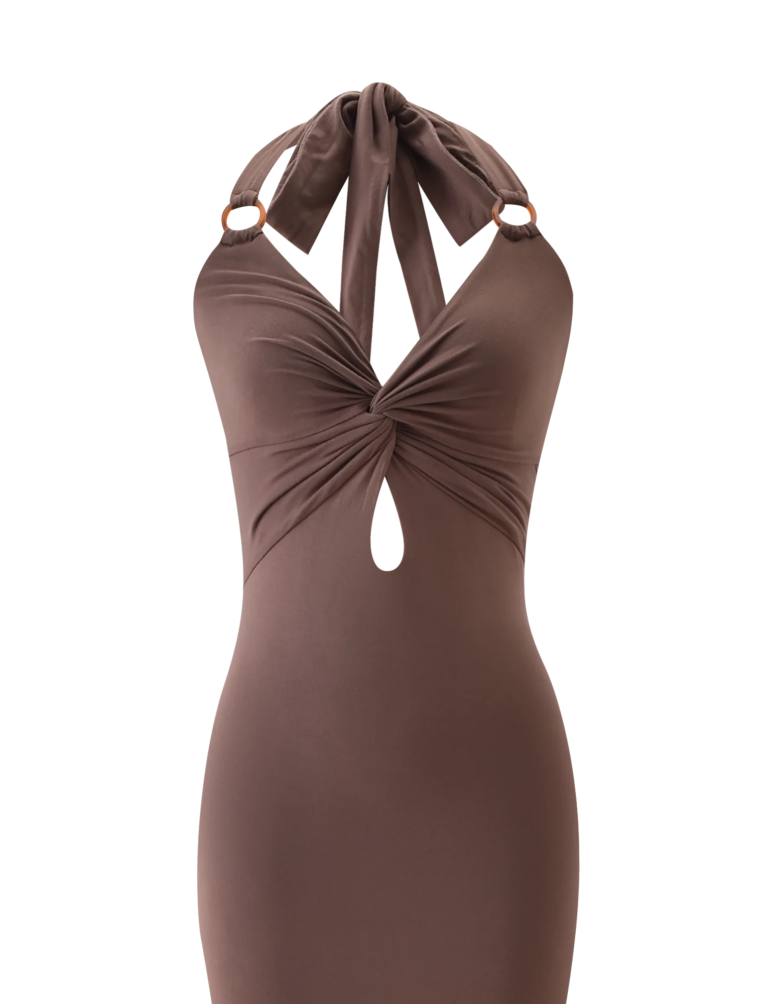 ZENEVA MAXI DRESS - MOCHA