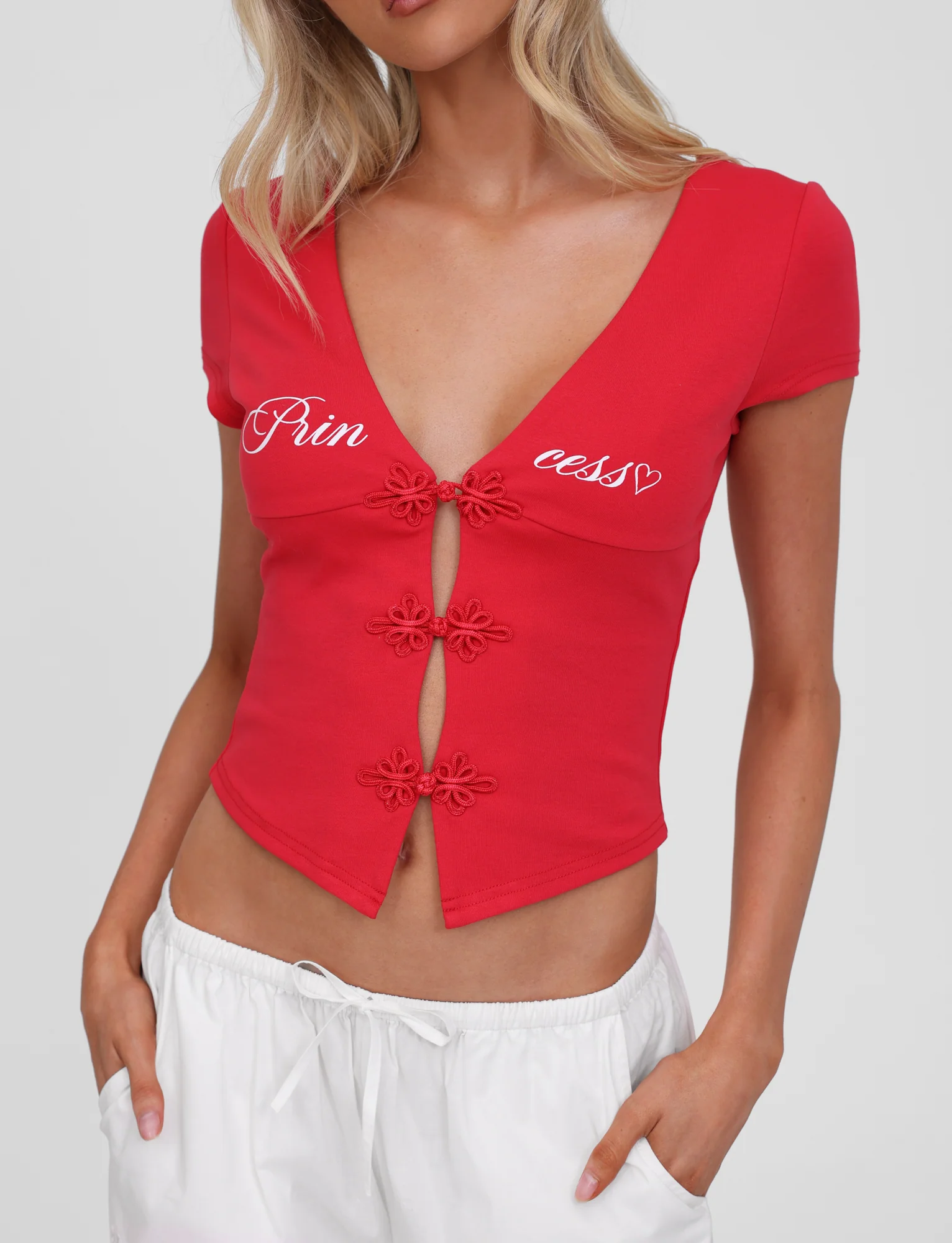 SAVINA TOP - RED
