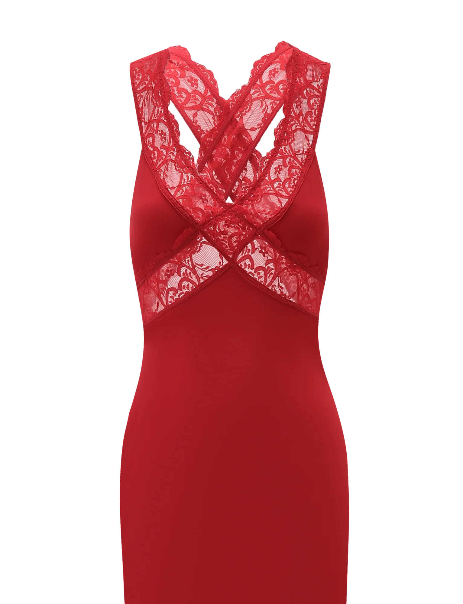 SERAPHINE MAXI DRESS - RED