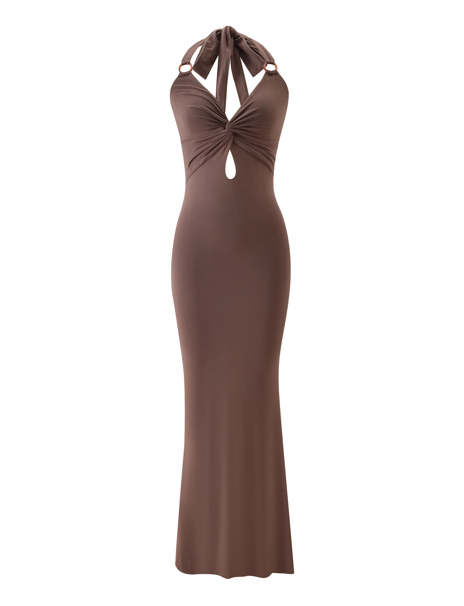 ZENEVA MAXI DRESS - MOCHA