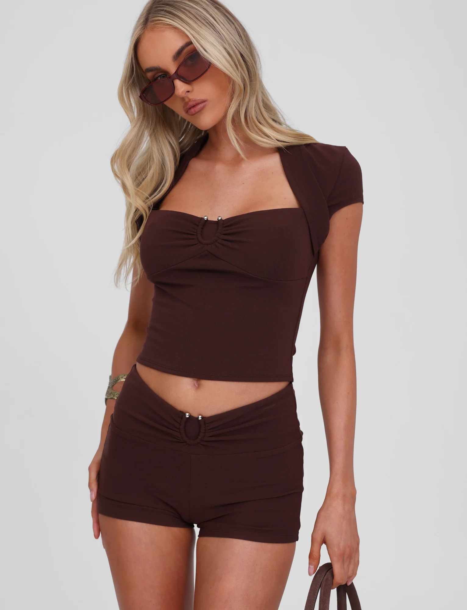 LUNARA SHORT - CHOCOLATE