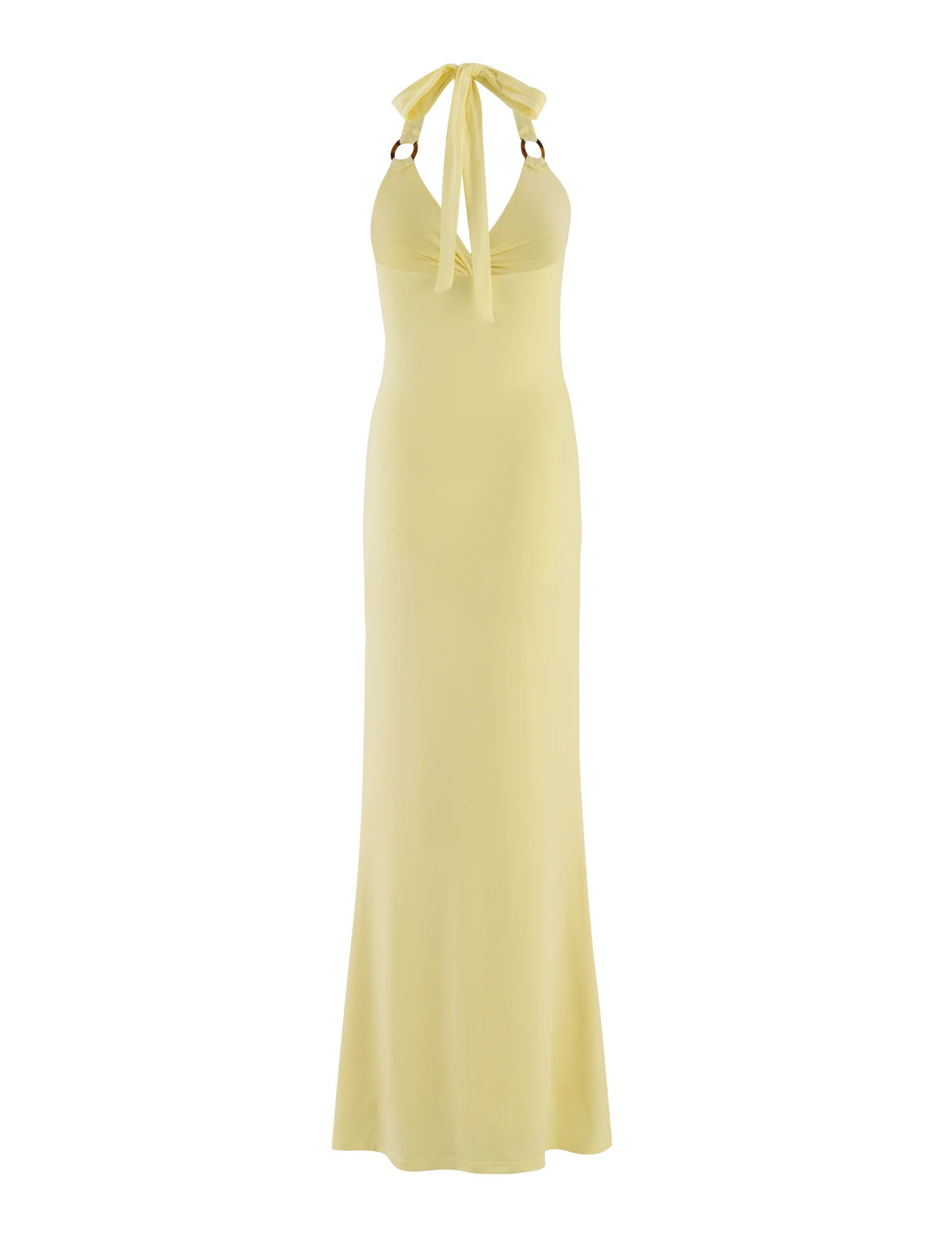 ZENEVA MAXI DRESS - LEMON