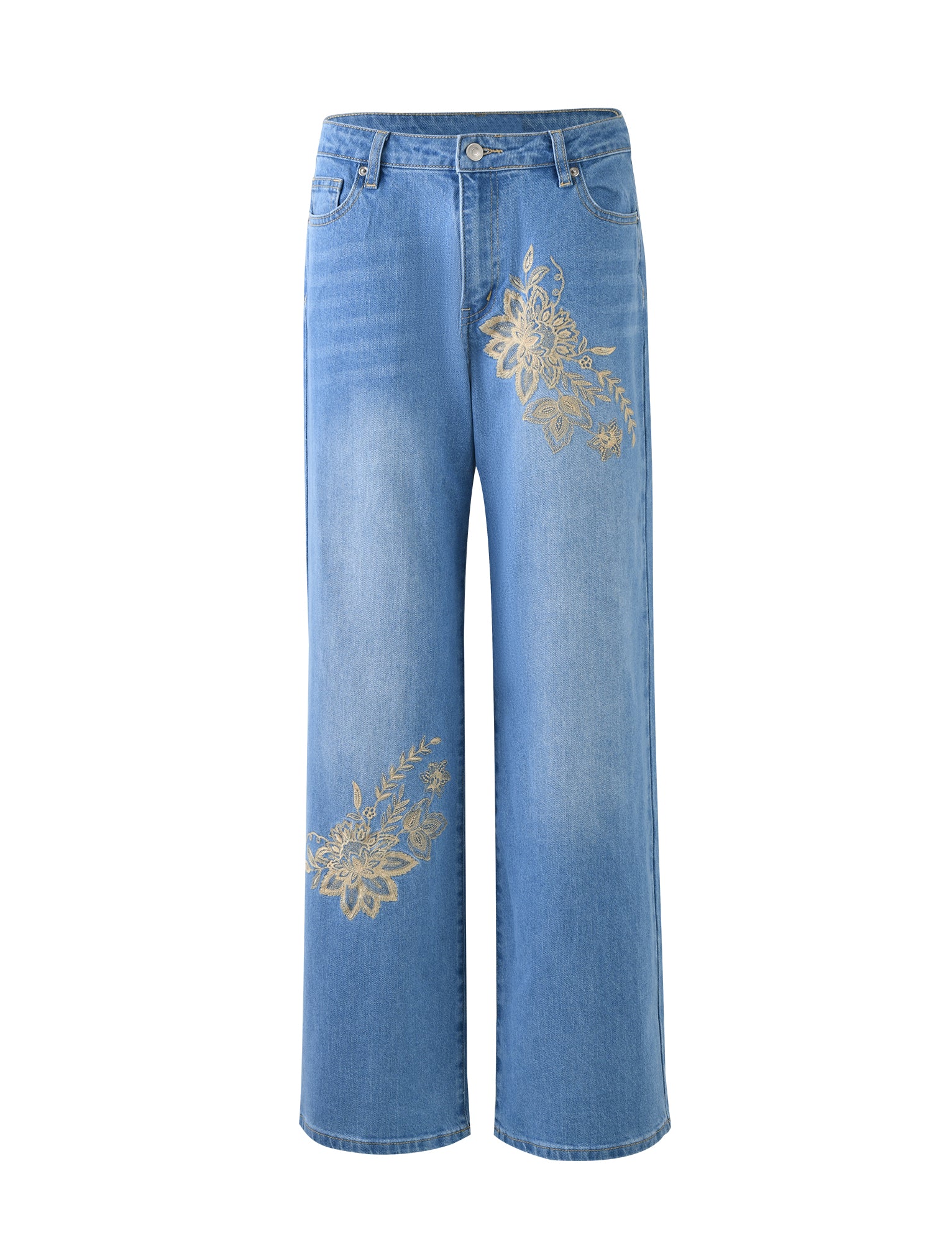 VEGA JEAN - BLUE : DENIM : MID BLUE