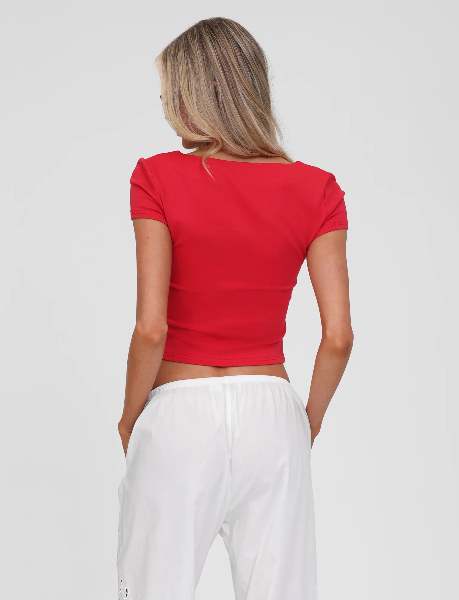 SAVINA TOP - RED