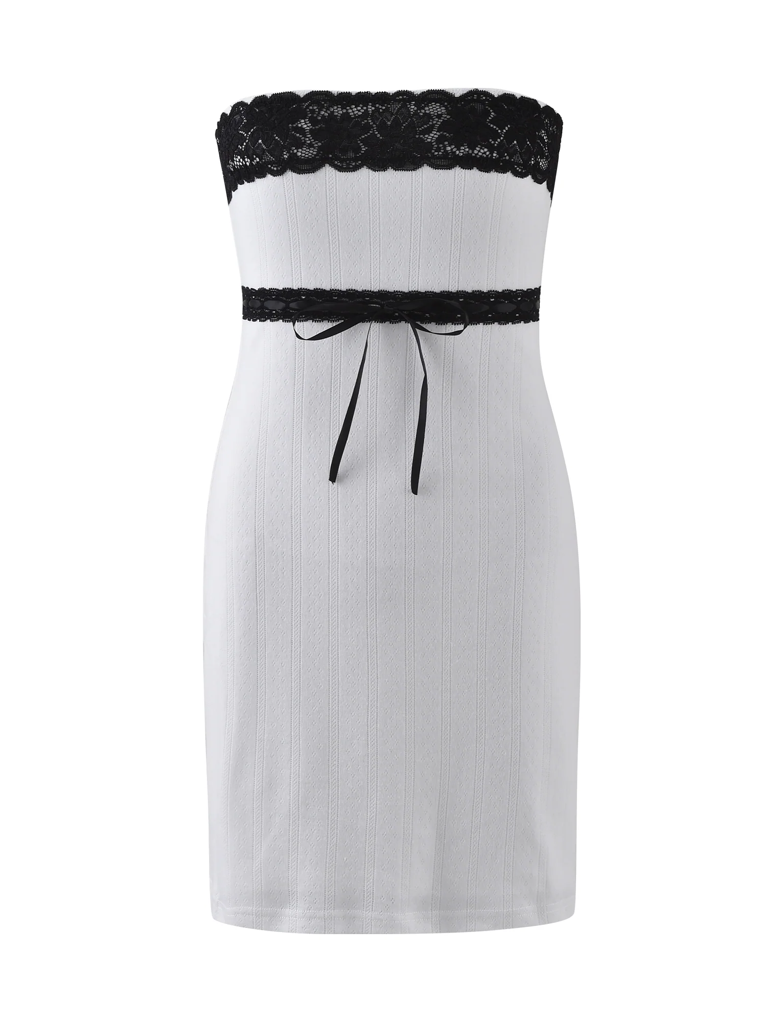 MARCIA MINI DRESS - WHITE