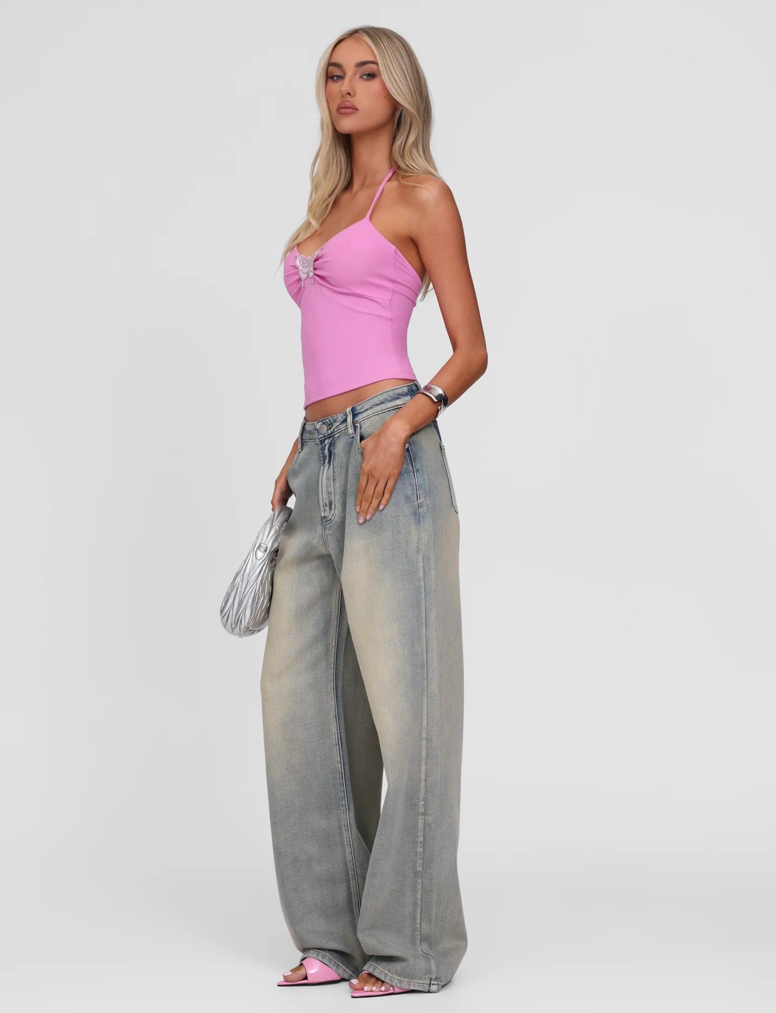 ZANTHE JEAN - GREY WASH