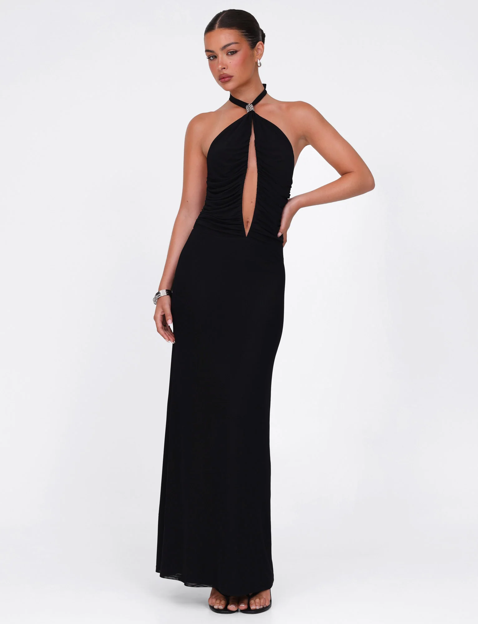 ZARA MAXI DRESS - BLACK