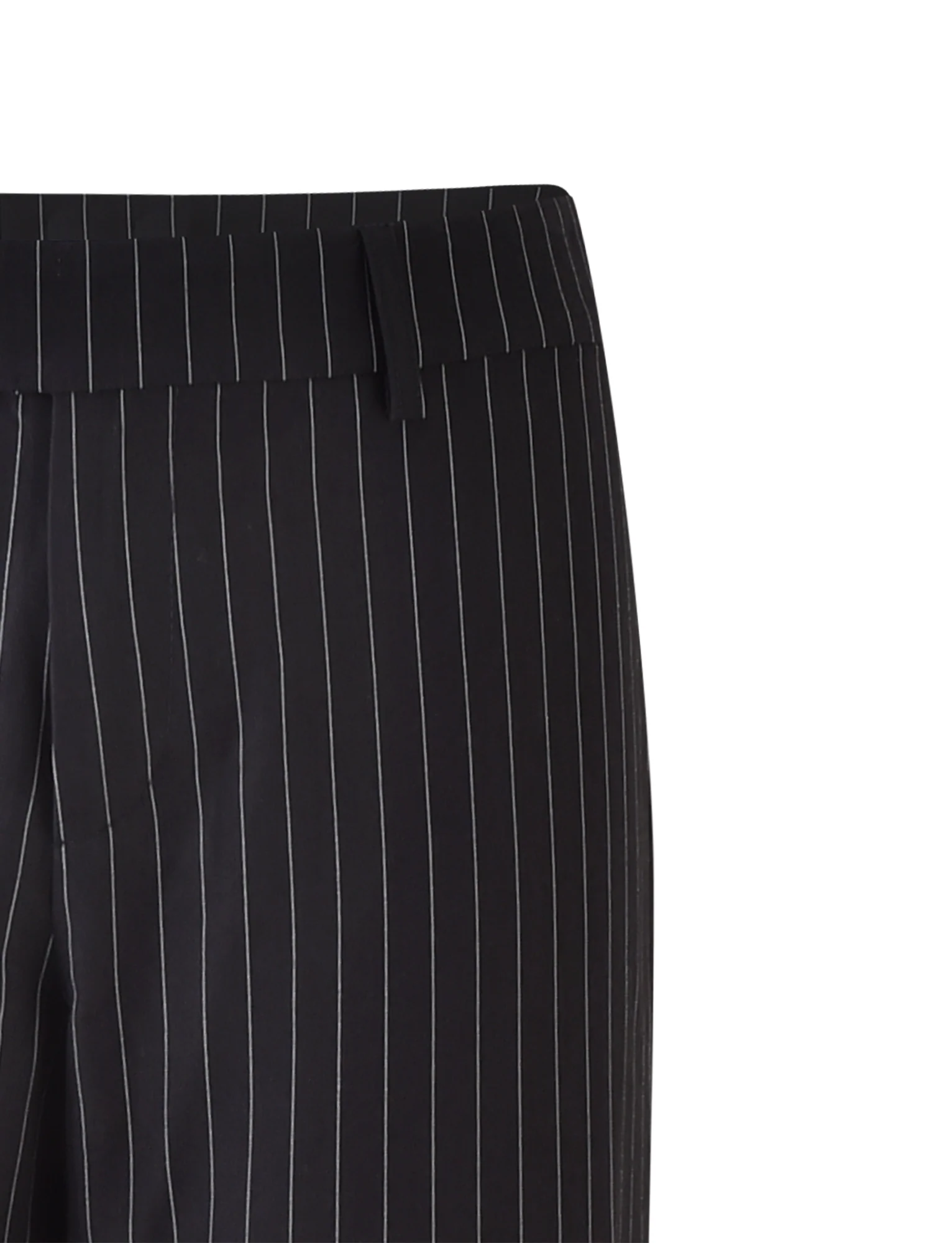 TAMARA PANT - BLACK : PINSTRIPE