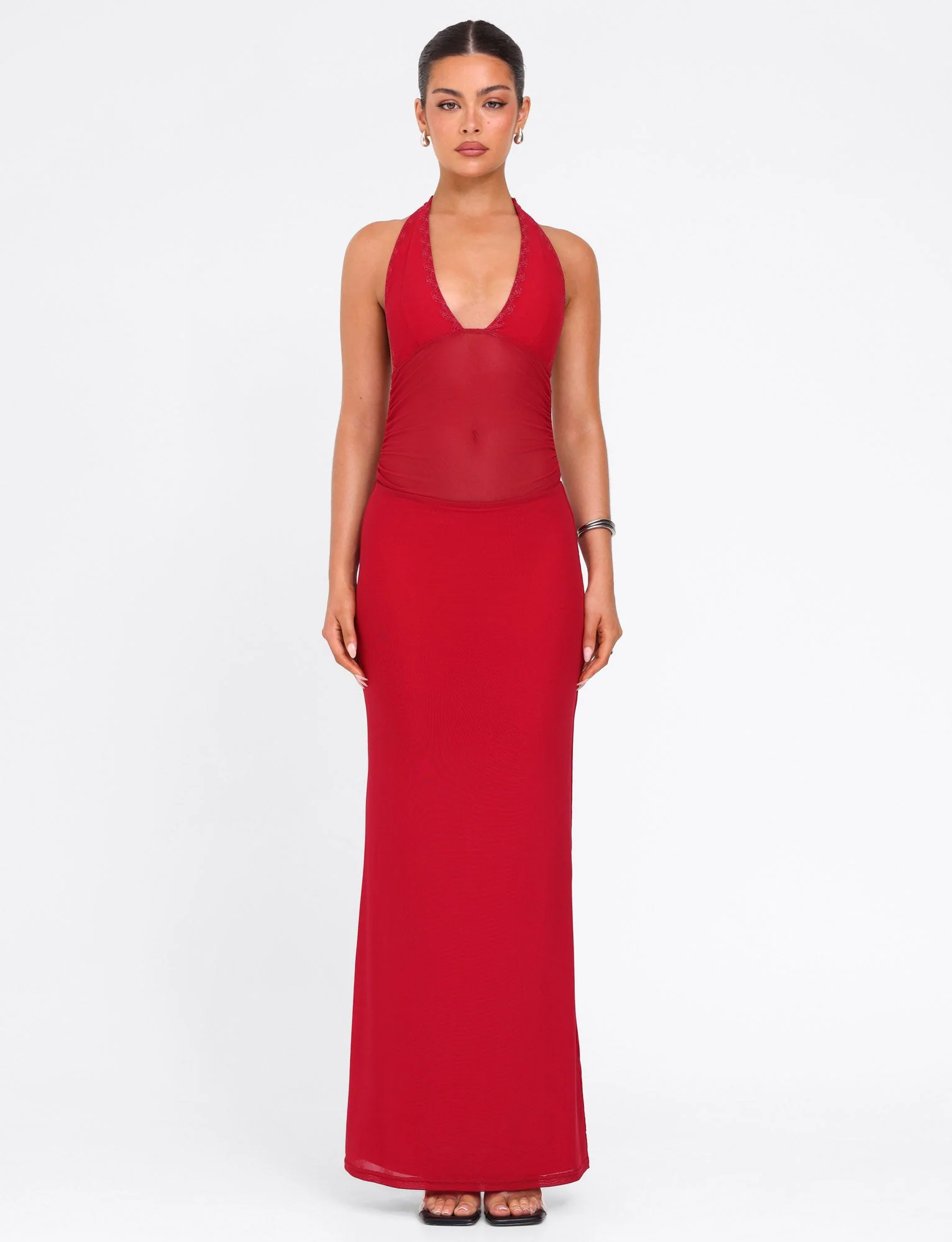 BRESILY MAXI DRESS - RED
