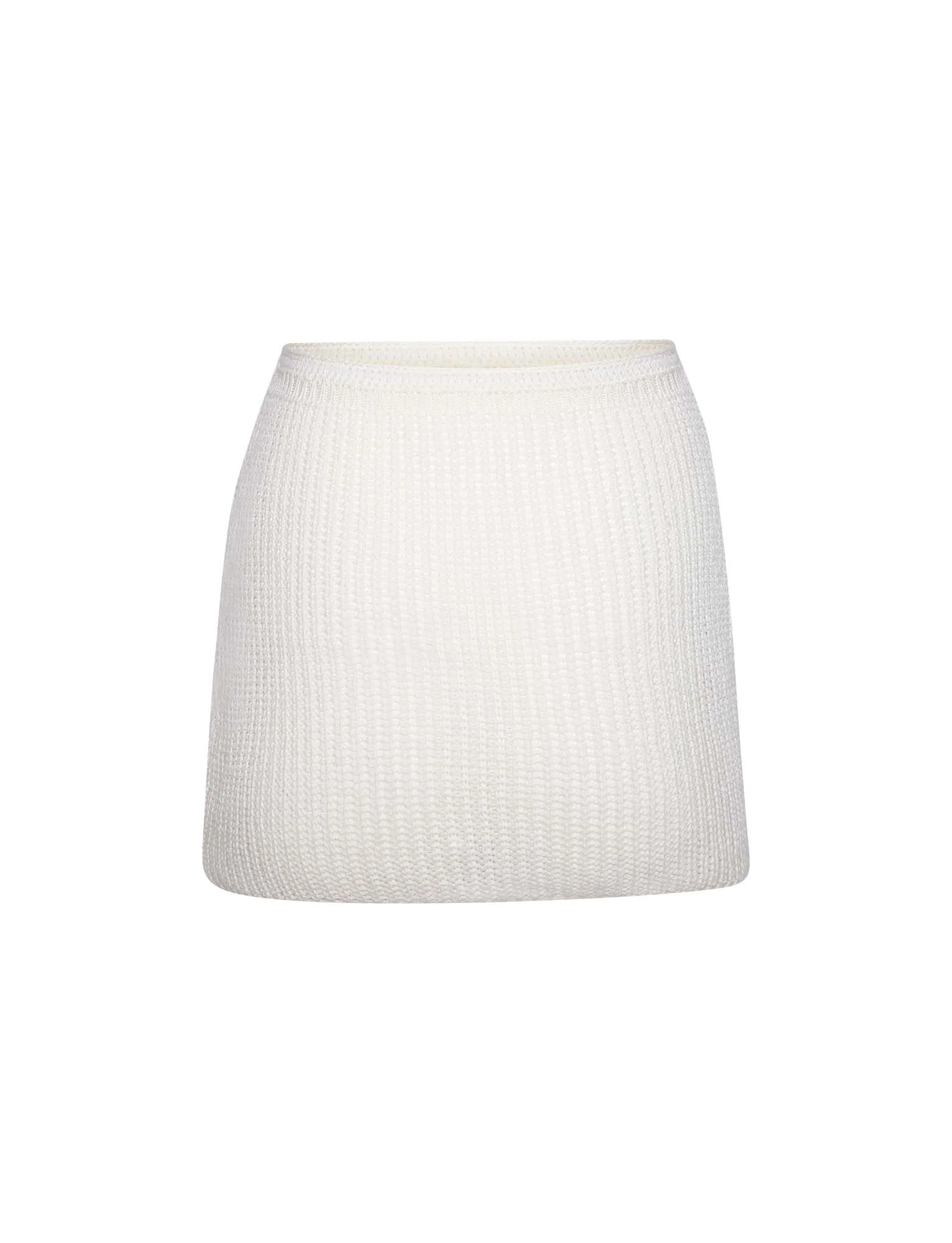 MACAULEY MINI SKIRT - WHITE