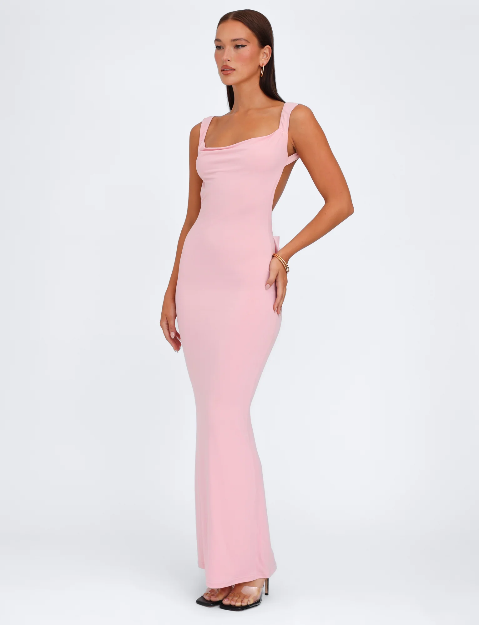 ZITA DRESS - PINK : BABY PINK
