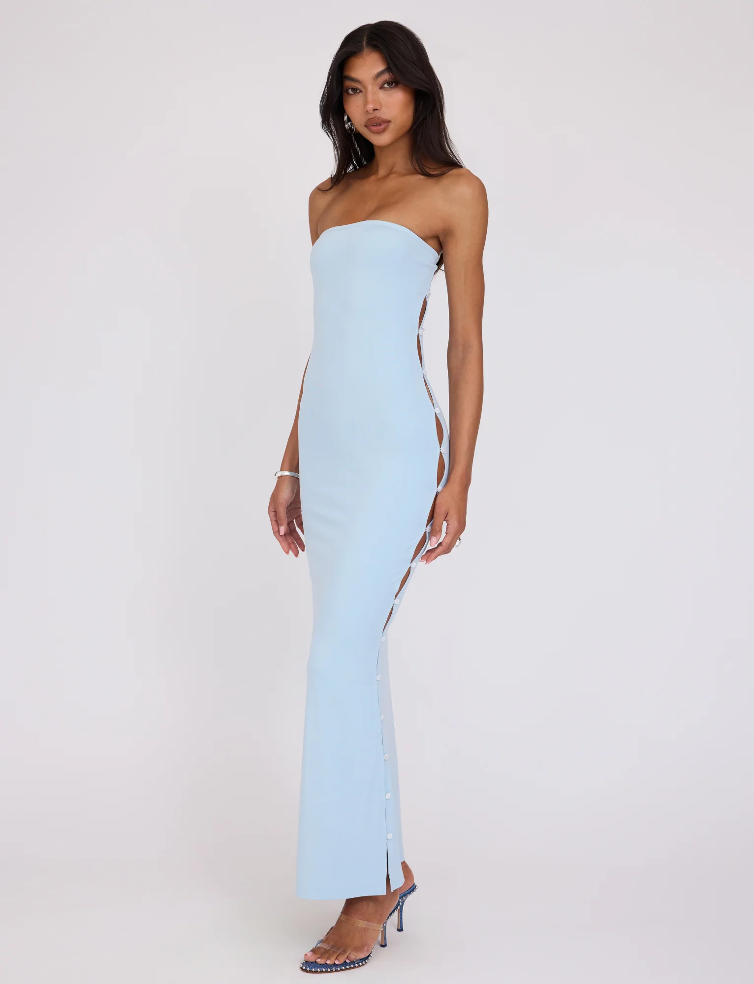 ROMINA DRESS - BLUE