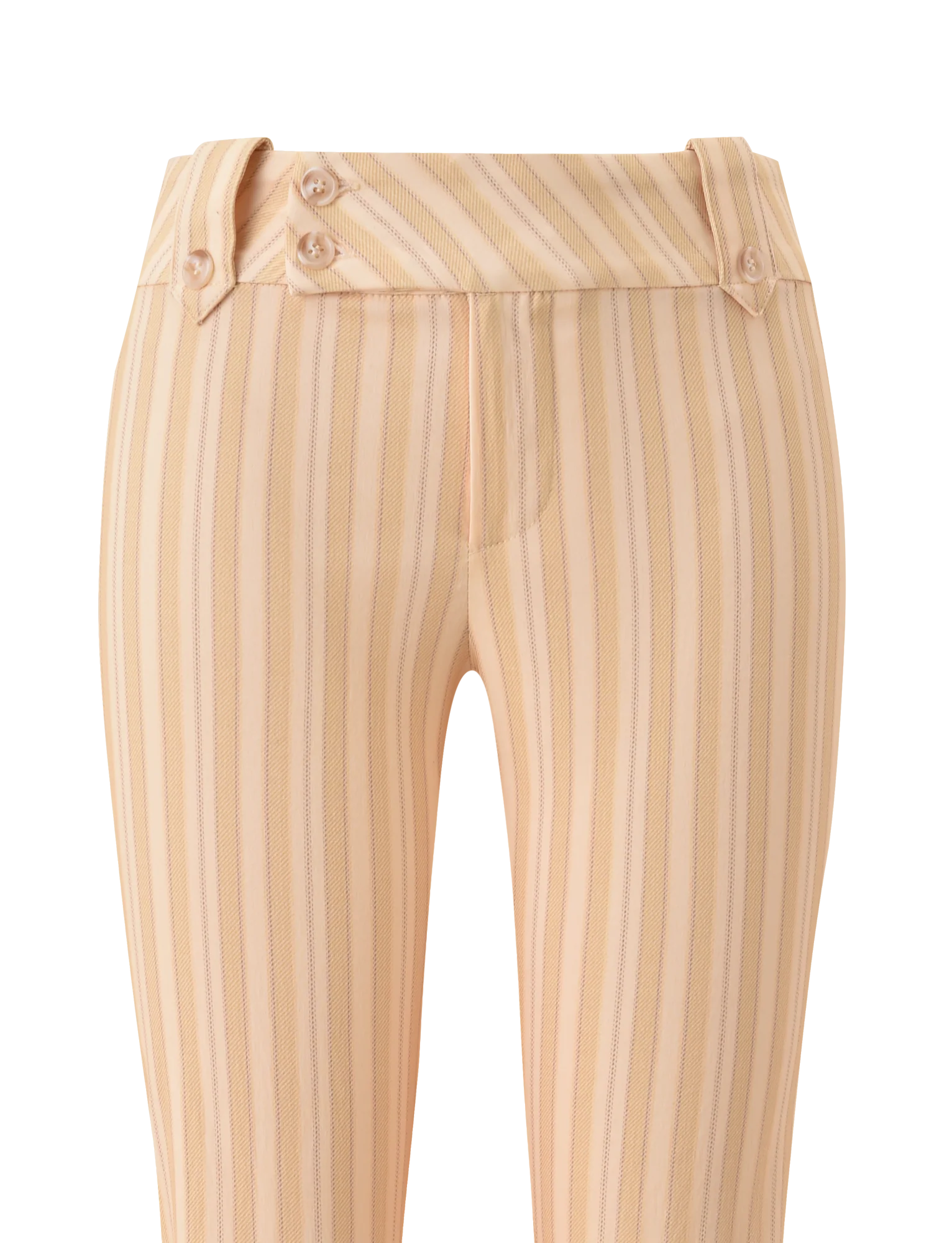 KITTIE CAPRI - YELLOW STRIPE