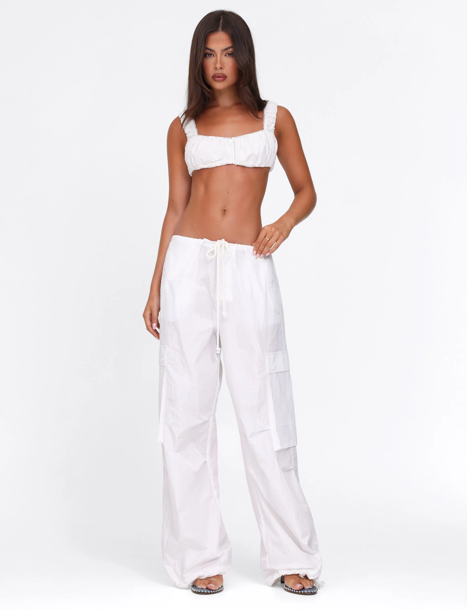 VIOLETTE PANT - WHITE