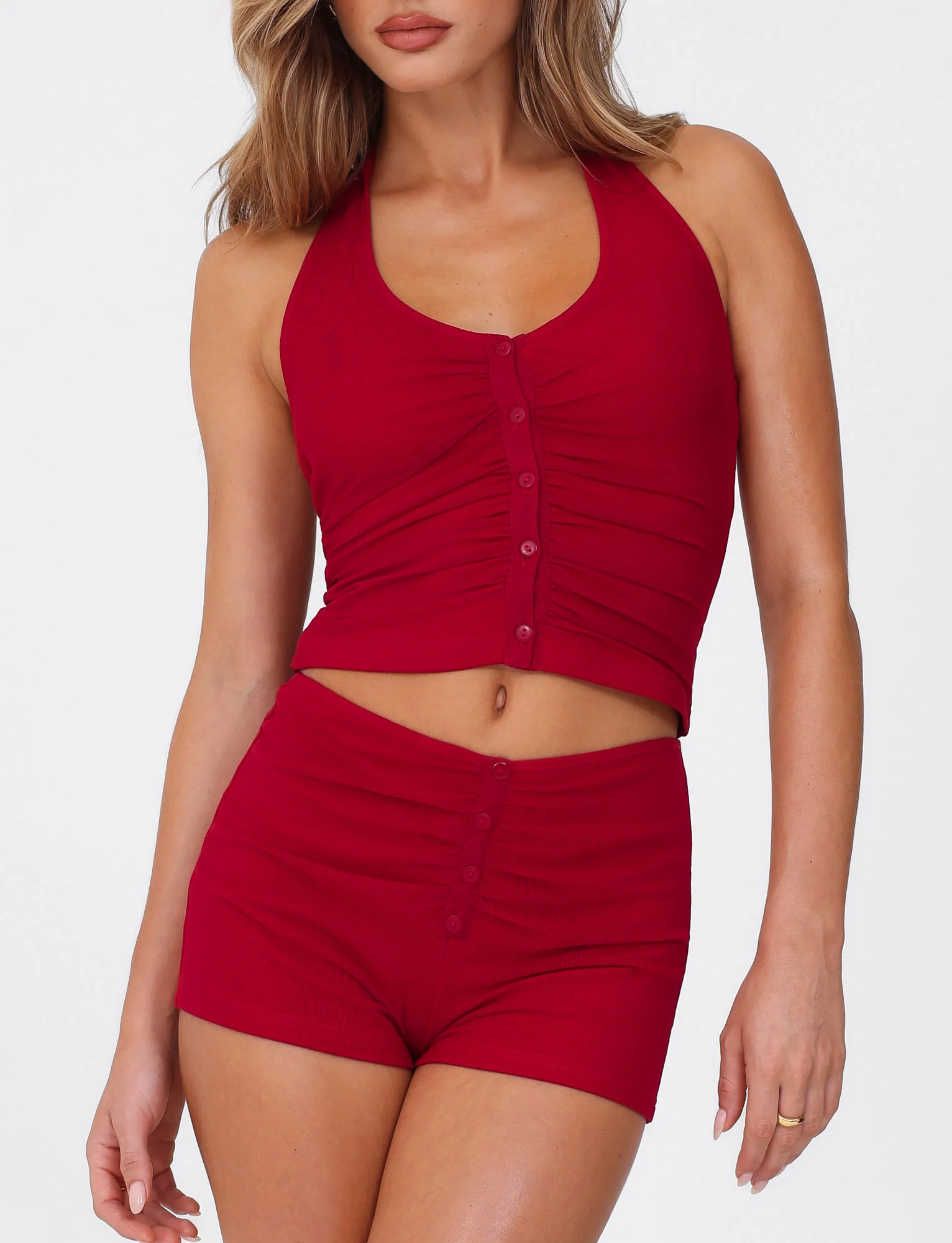 ZAFIRA SHORT - RED