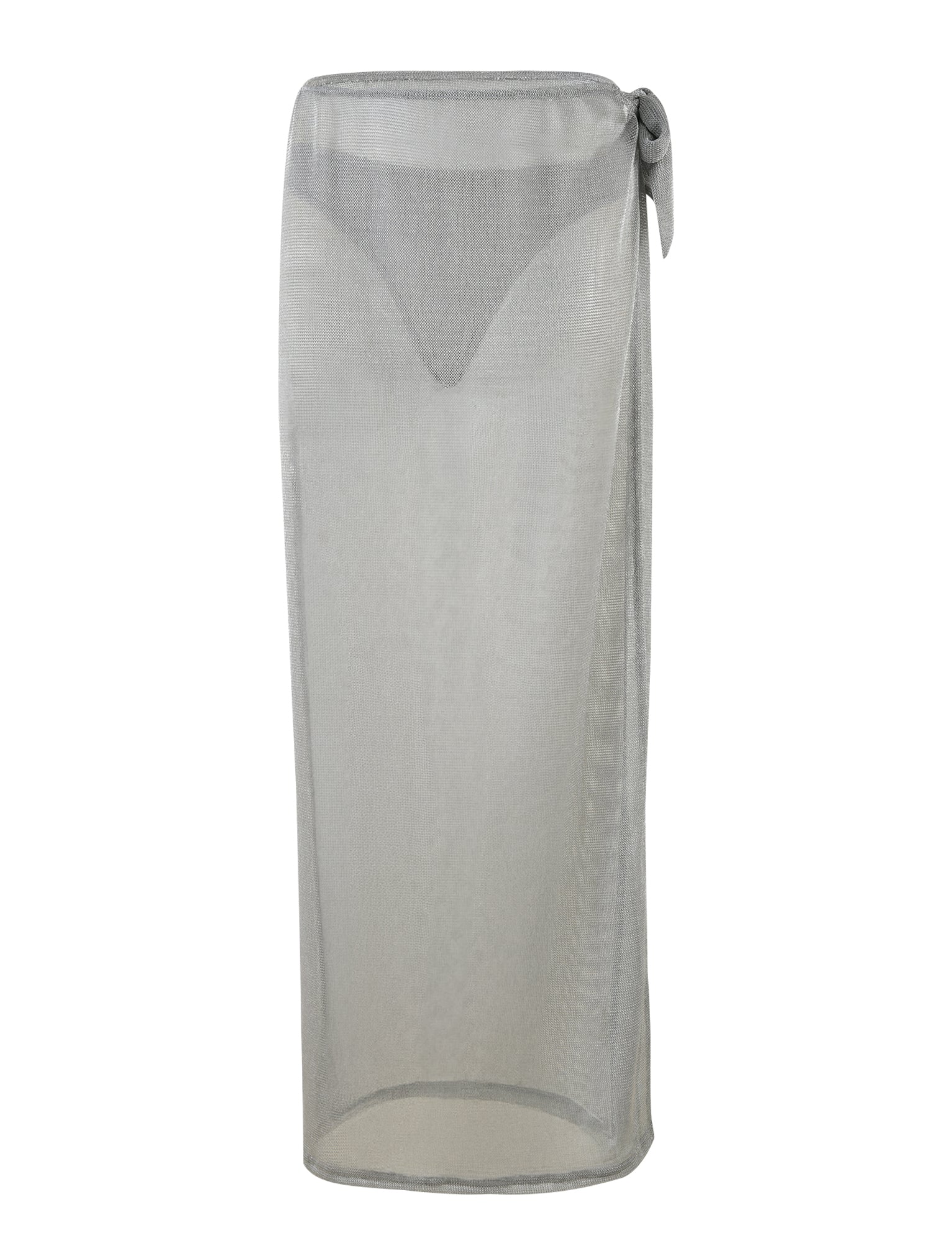 WYNNE SKIRT - GREY : SILVER