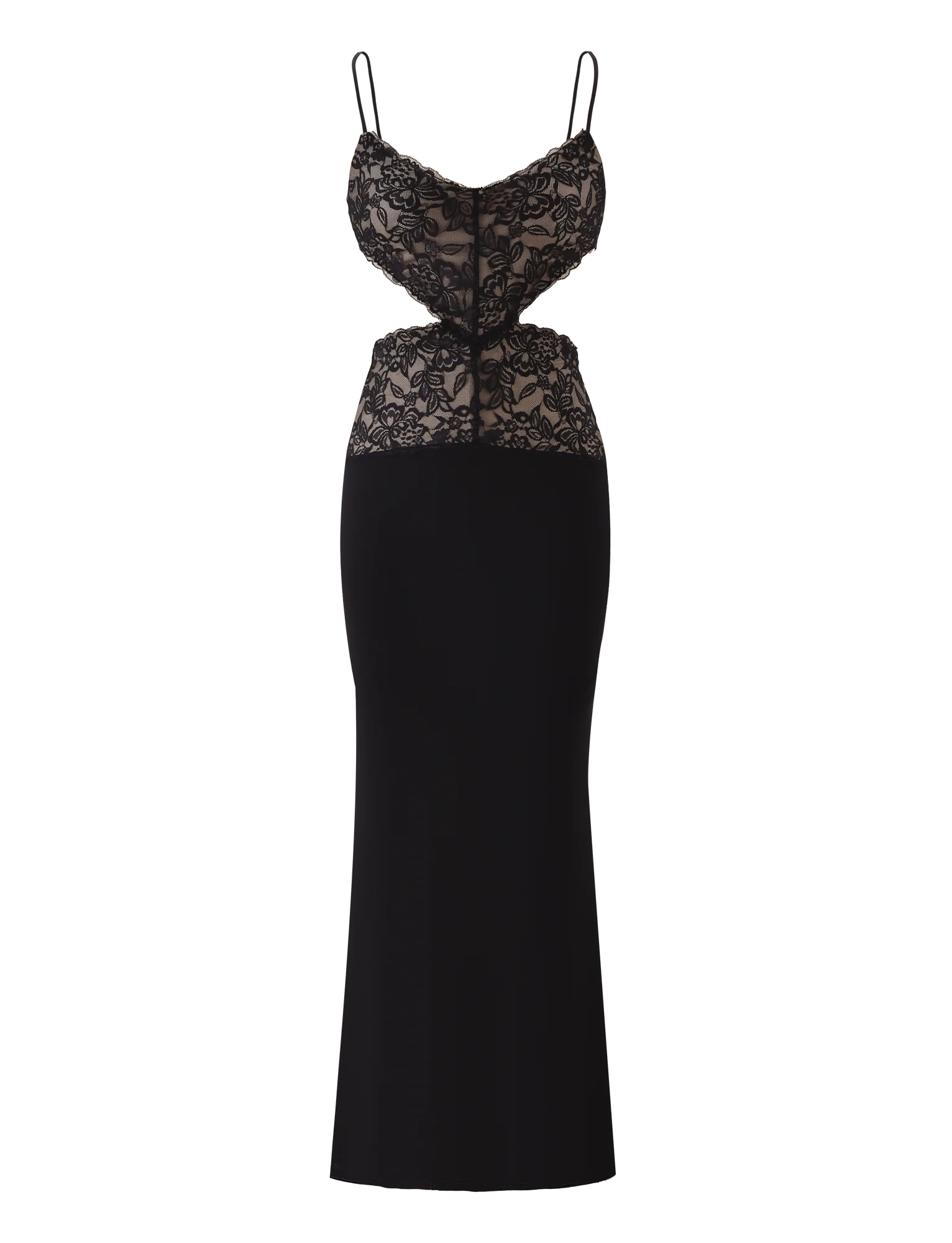 WISTERIA MAXI DRESS - BLACK