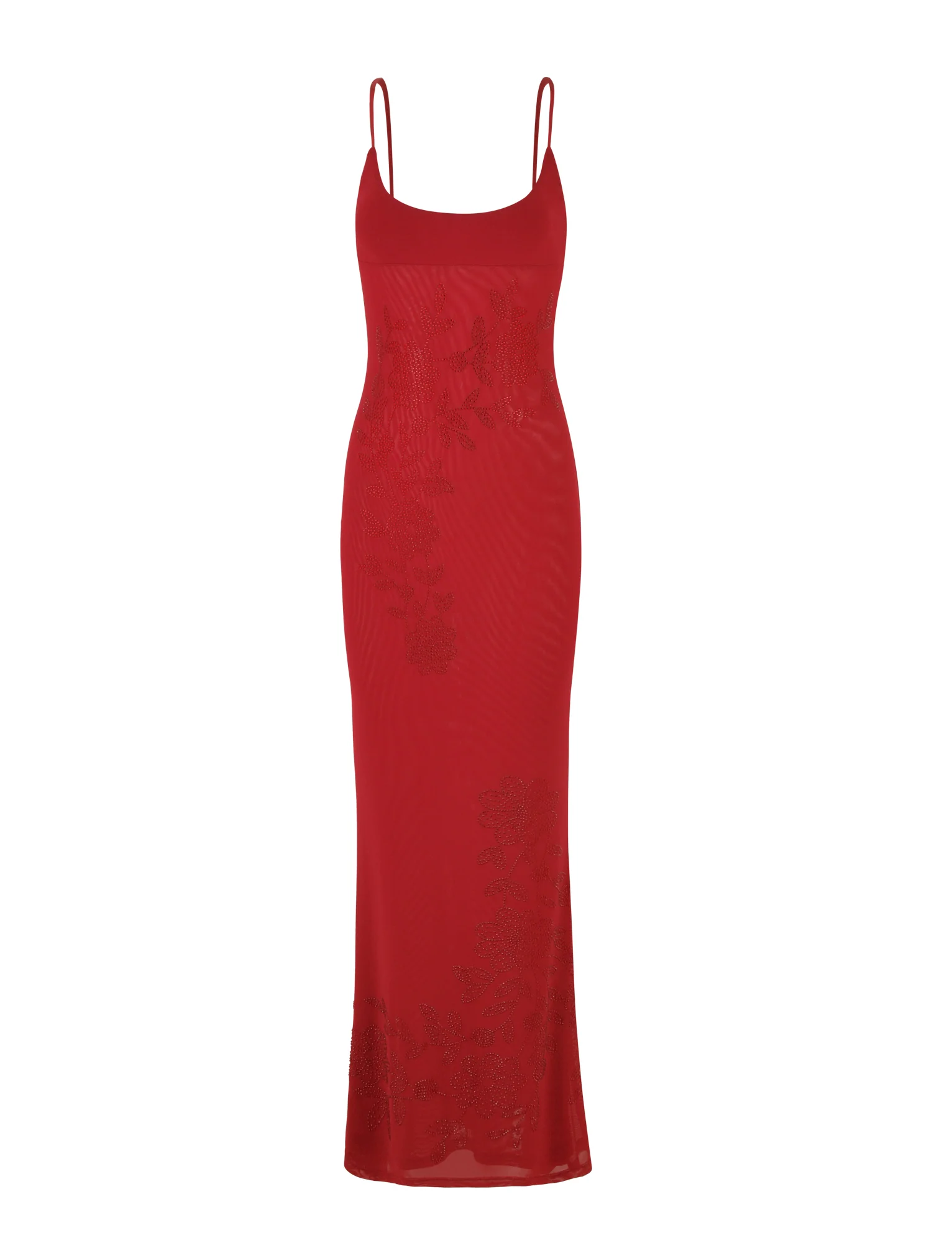 OCTAVIA MAXI DRESS - RED : CHERRY RED