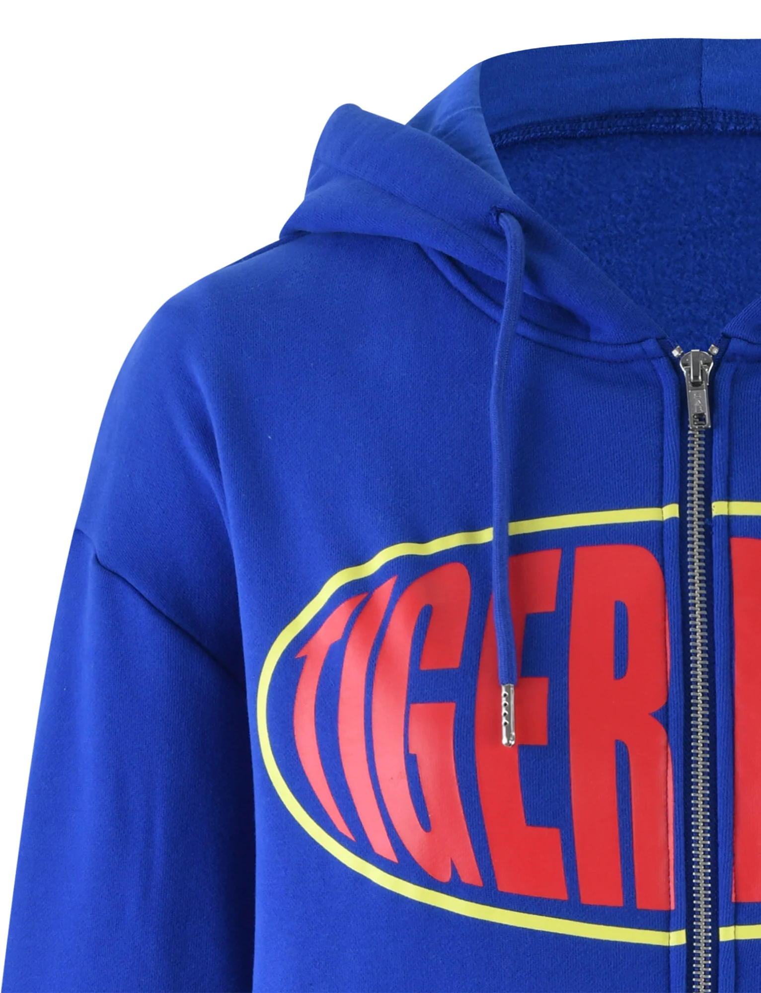 LUMEN ZIP FRONT HOODIE - BLUE