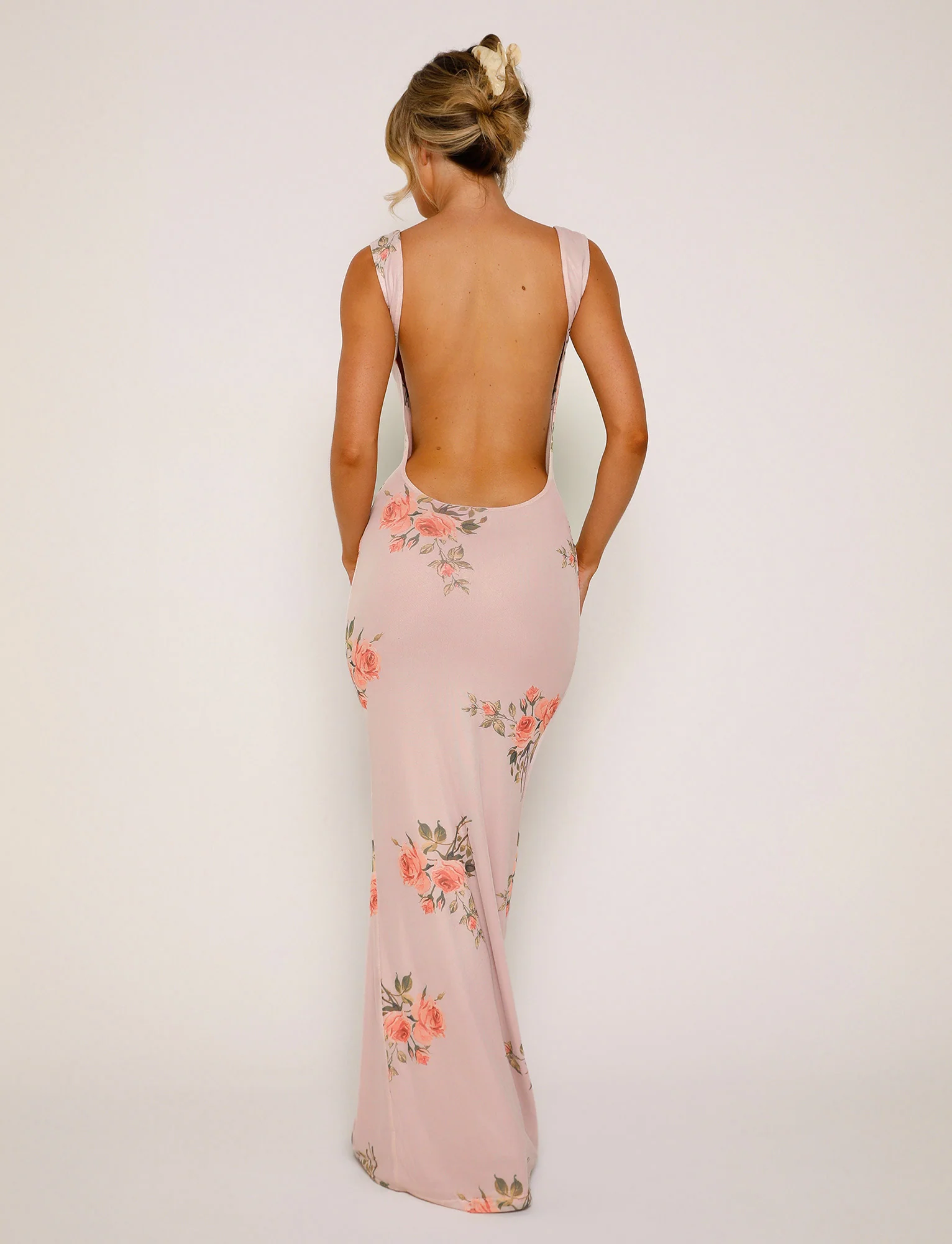 MORANA DRESS - PINK : FLORAL