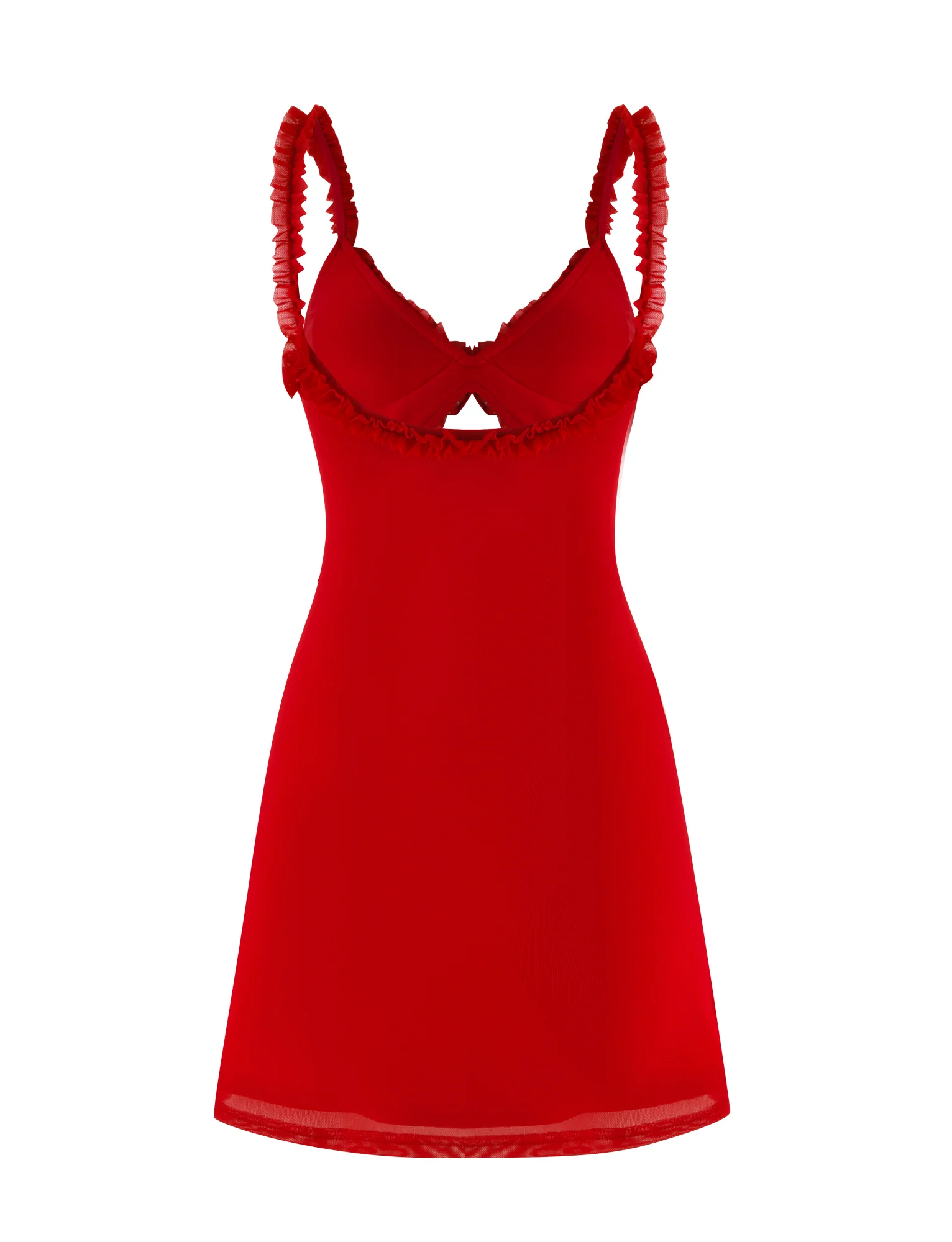 RAYLA MINI DRESS - RED