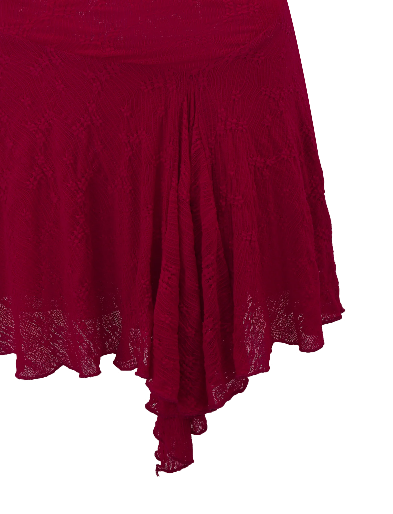 FIORELLA DRESS - RED LACE