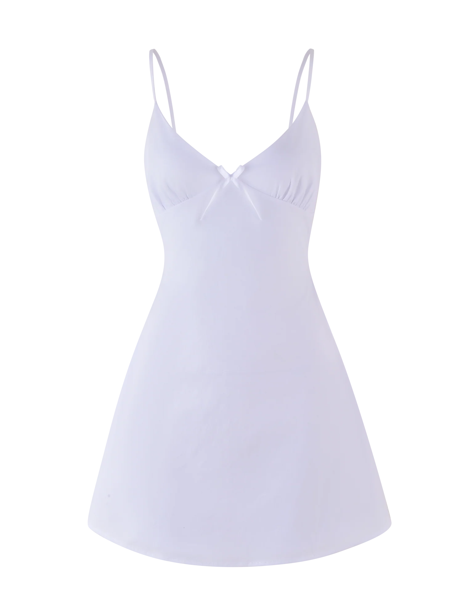 WINNIE MINI DRESS - WHITE