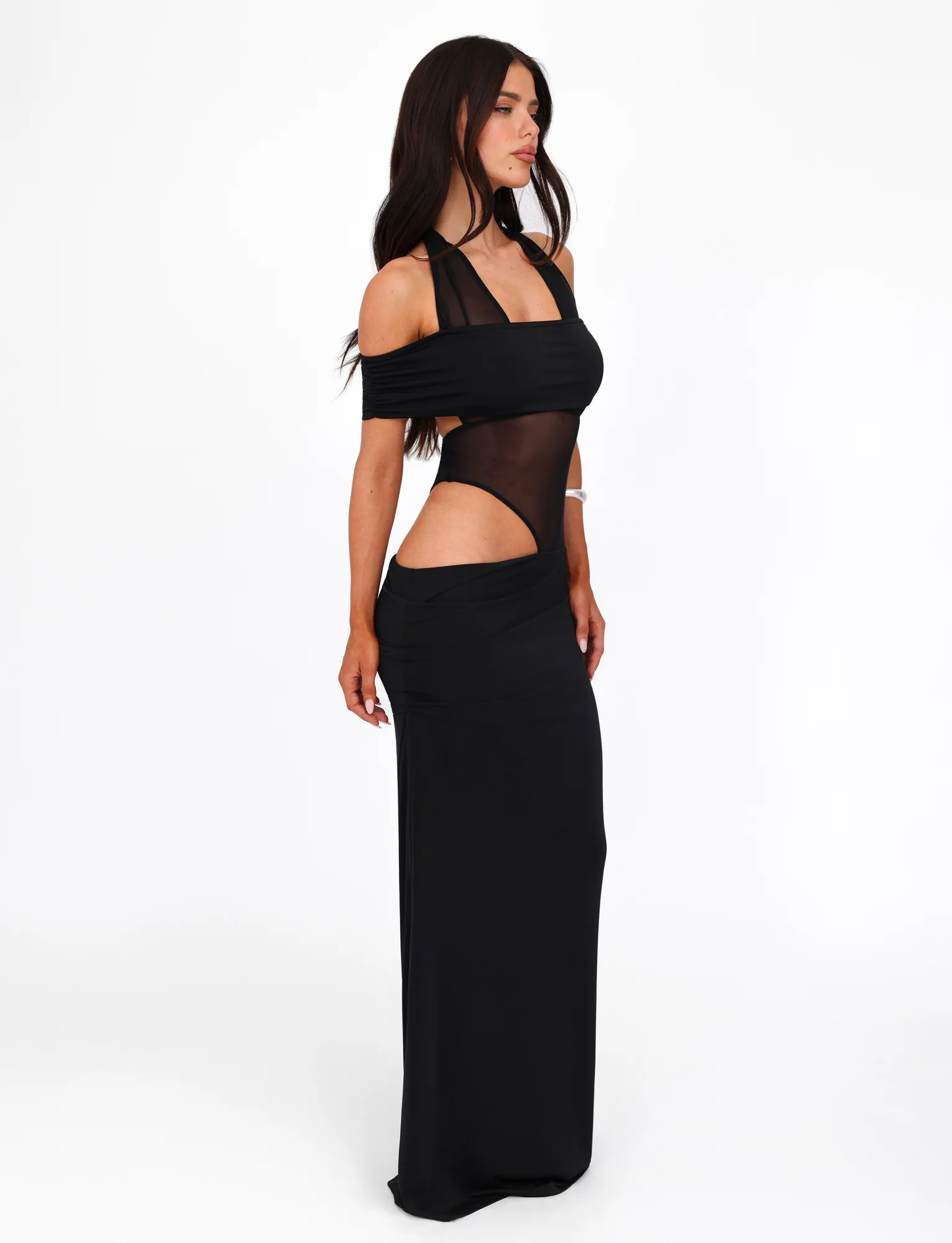 EMBERLAIN DRESS - BLACK