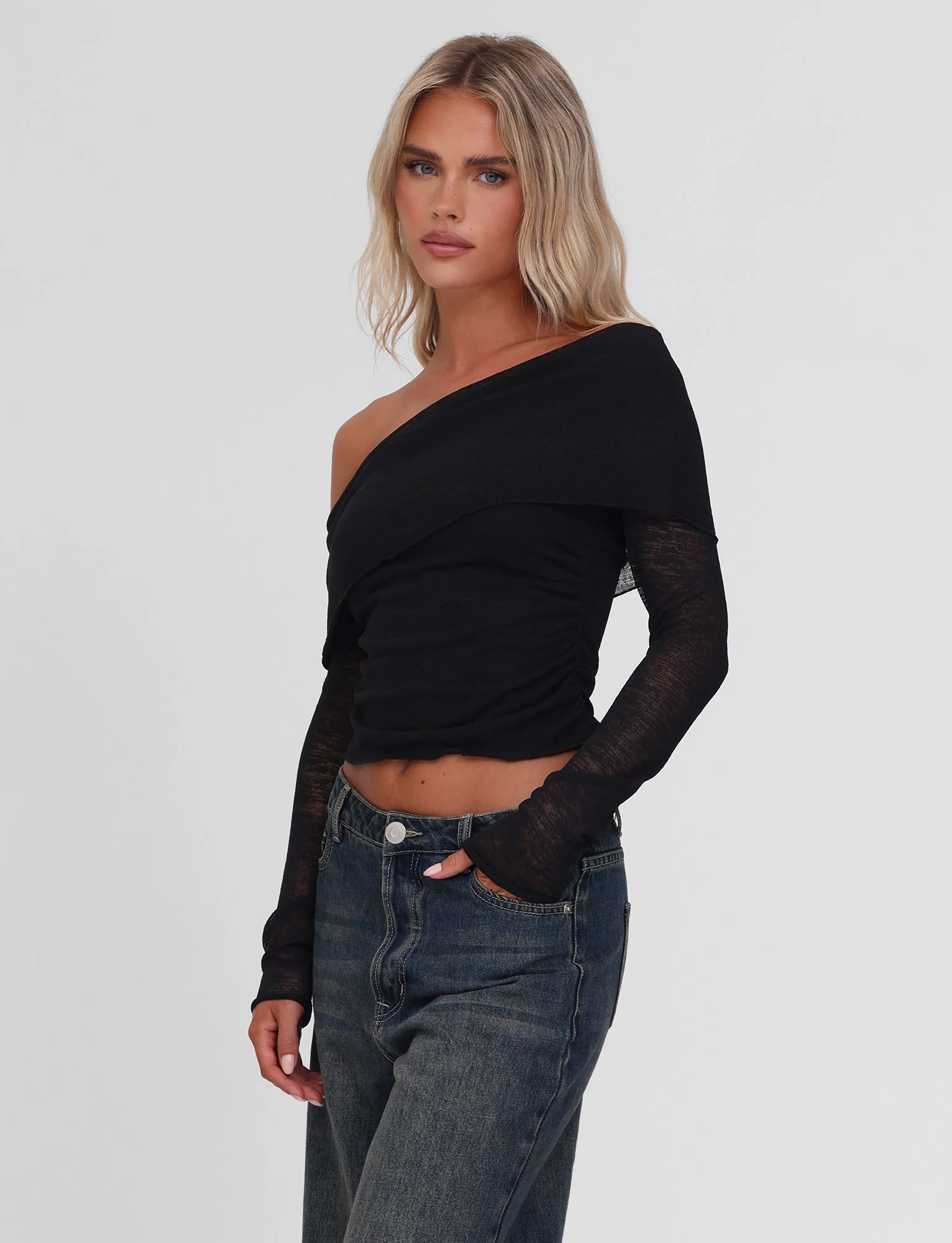 VERA TOP - BLACK
